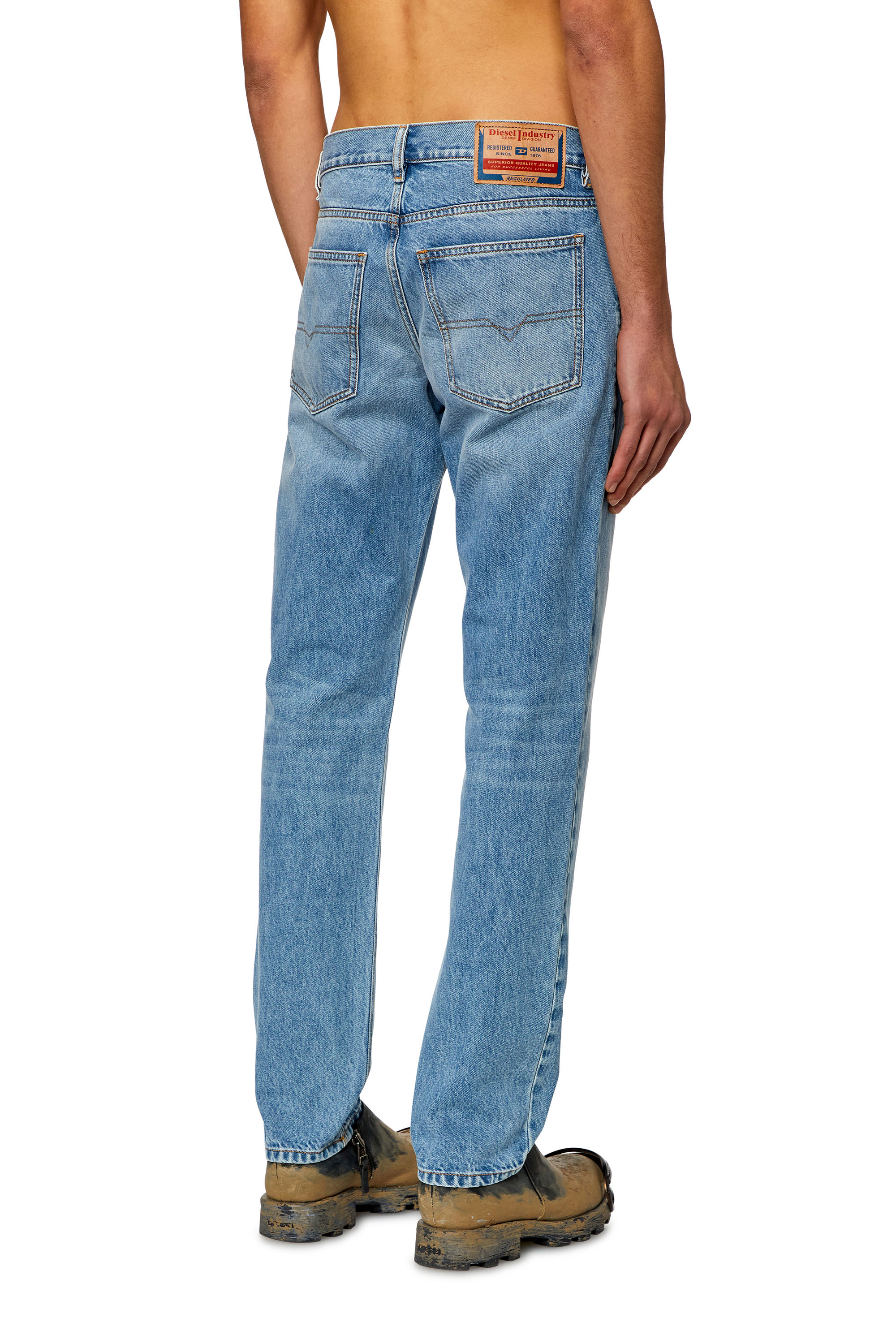 Diesel - Straight Jeans 1995 D-Sark 09I29, Light Blue - Image 3