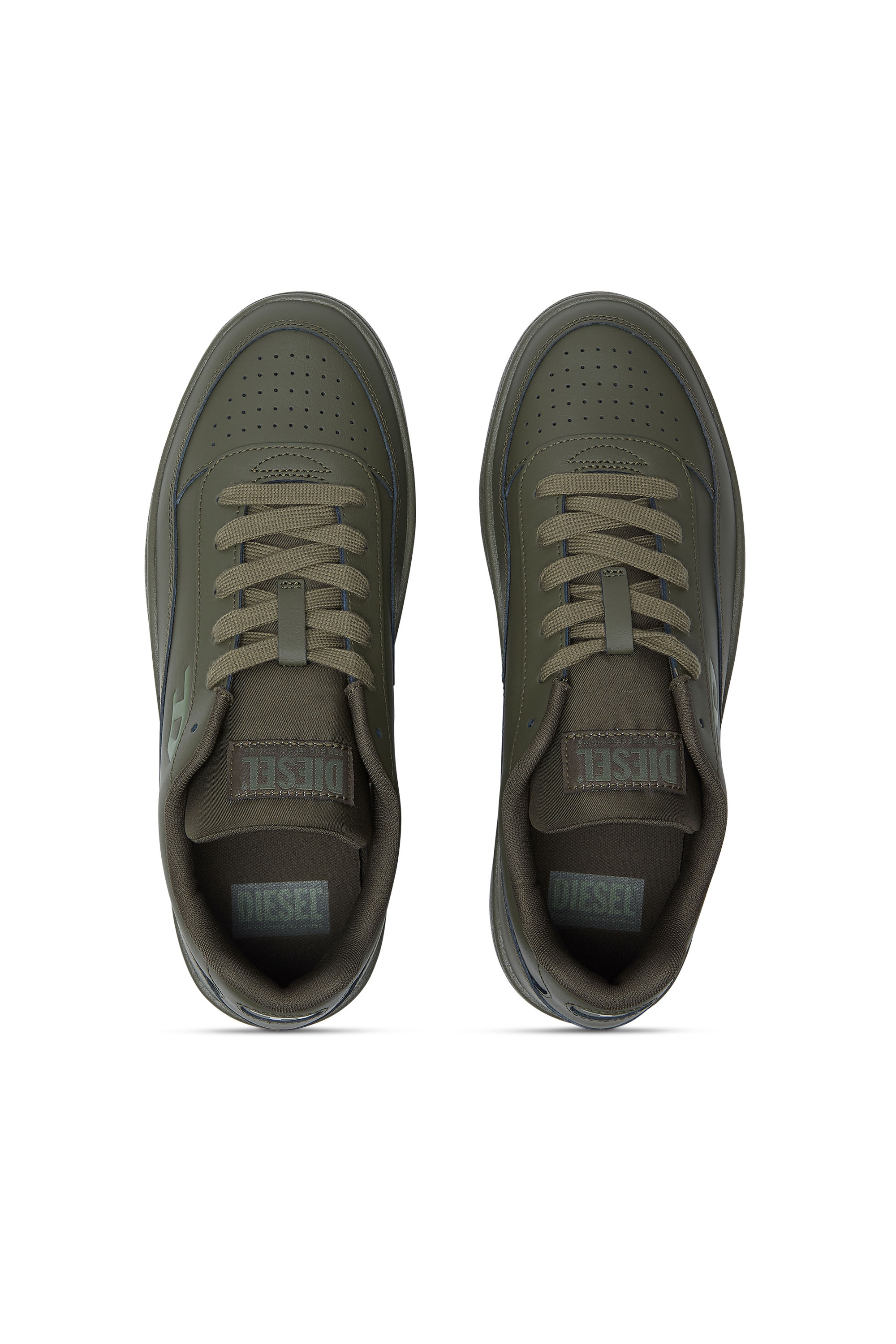 Diesel - S-TRACKER-D LOW, Man's S-Tracker-D-Low top sneaker in Olive Green - 5