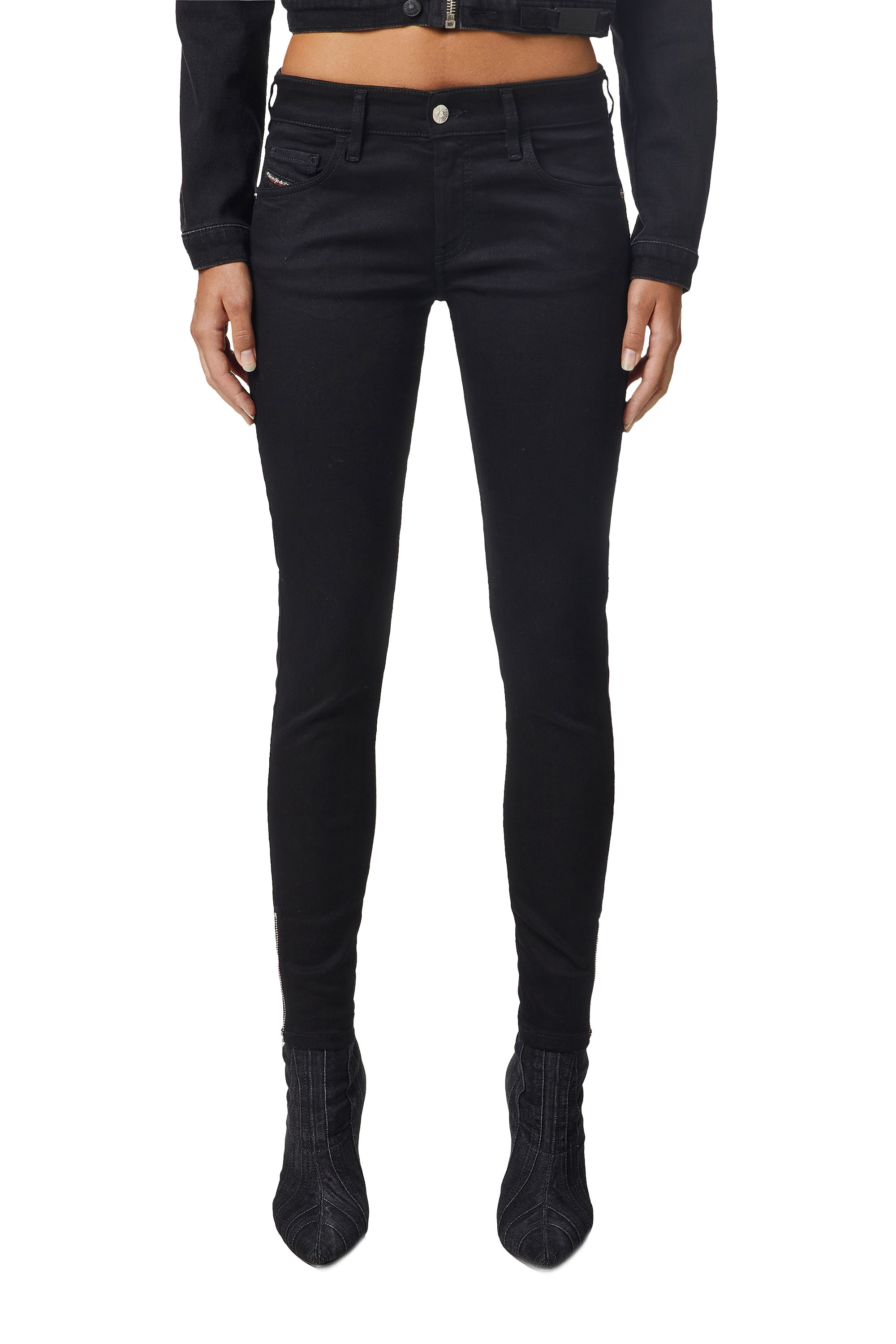 Slandy Low 069EF, Black/Dark grey - Jeans