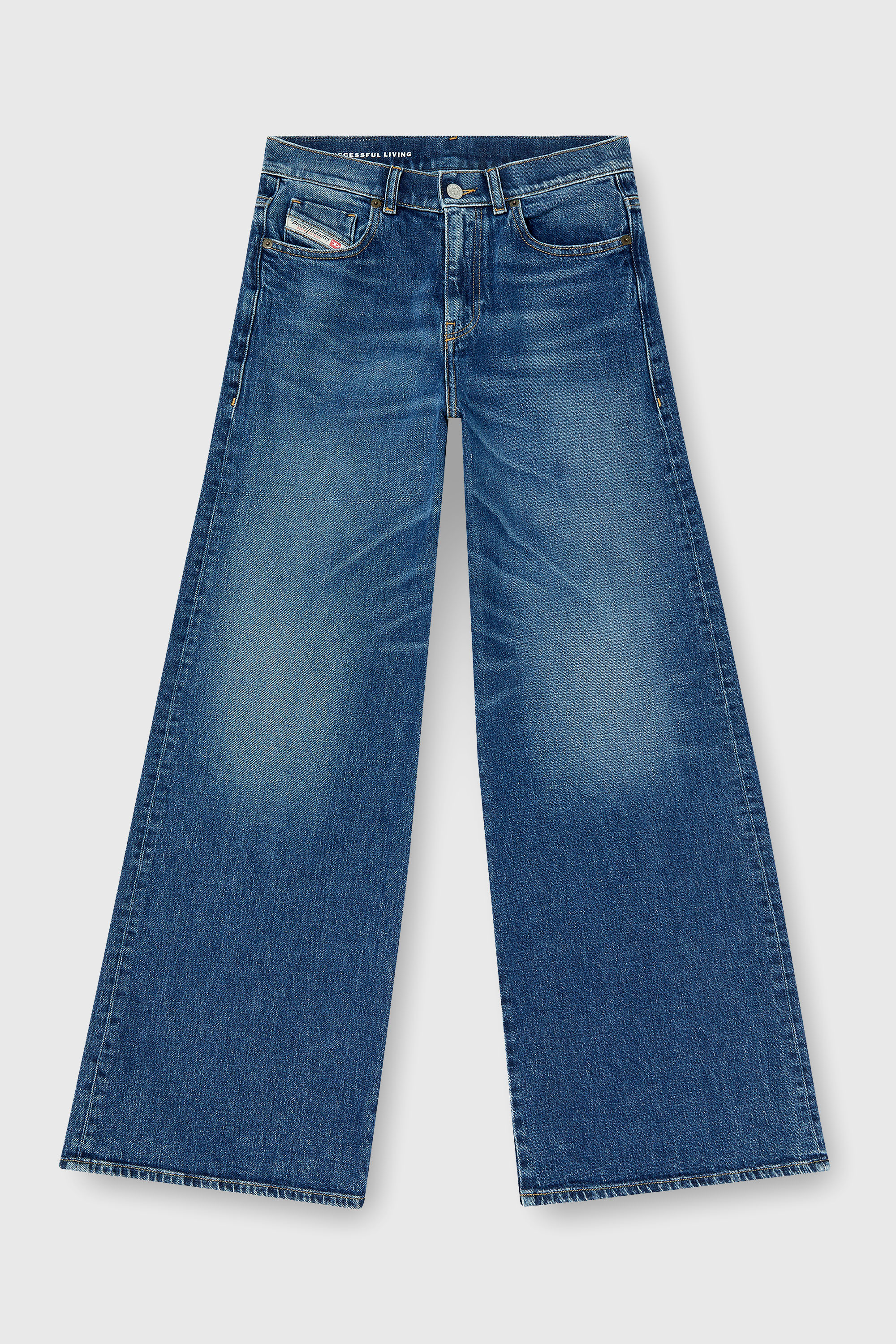 Diesel - Woman's Flare Jeans 1978 D-Akemi 09L21, Medium blue - 6