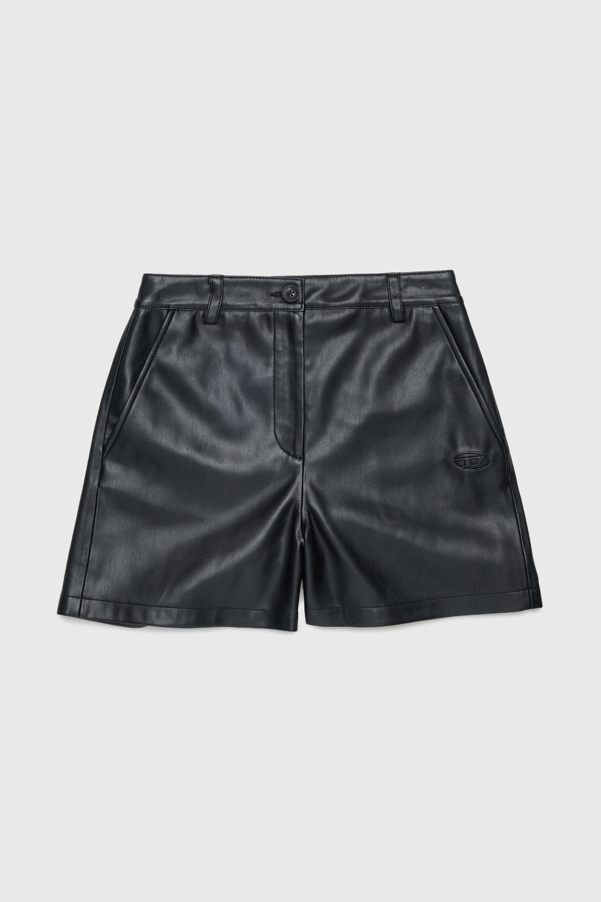 Shorts in coated fabric