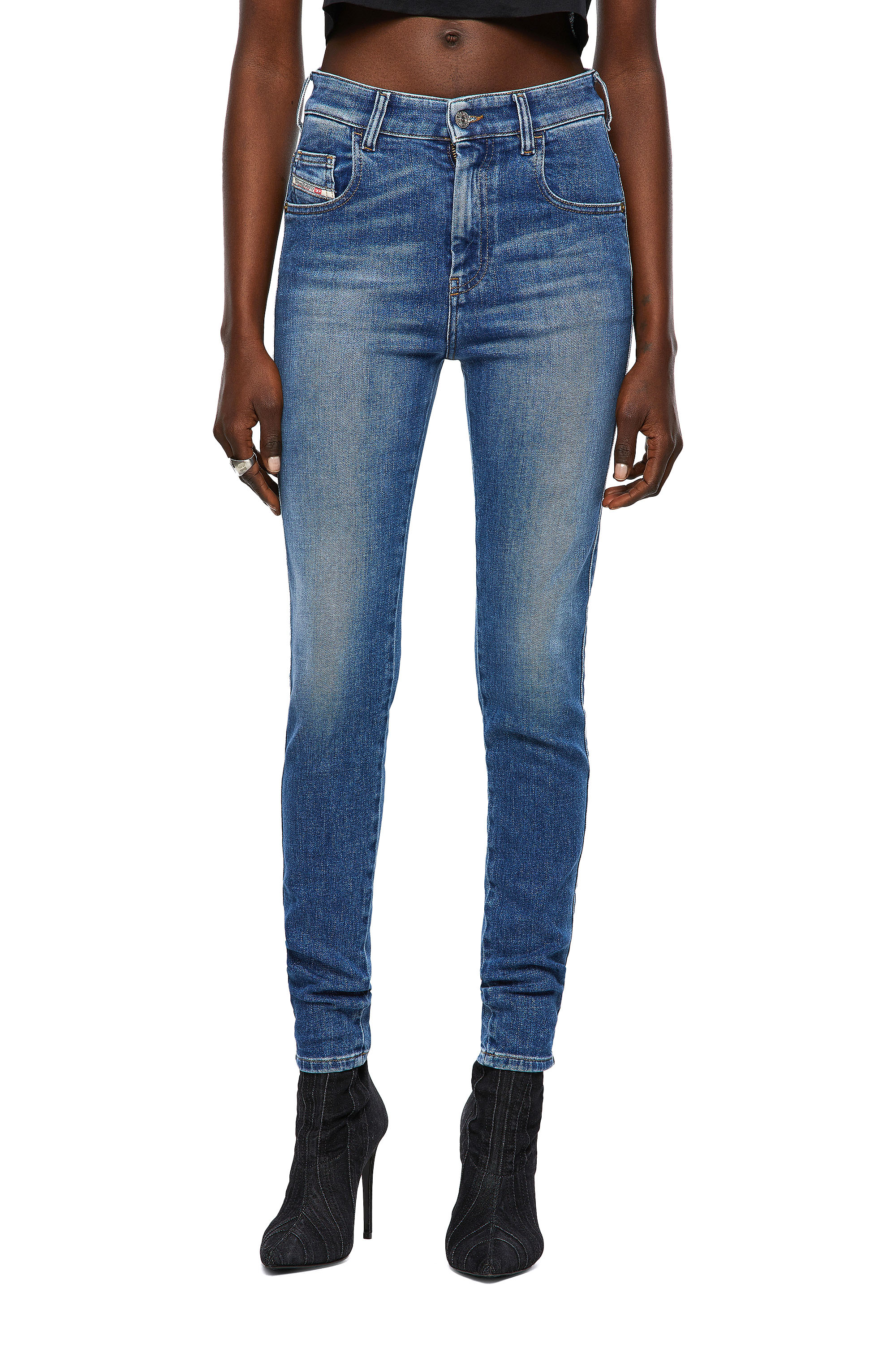 Slandy High 009QS, Light Blue - Jeans