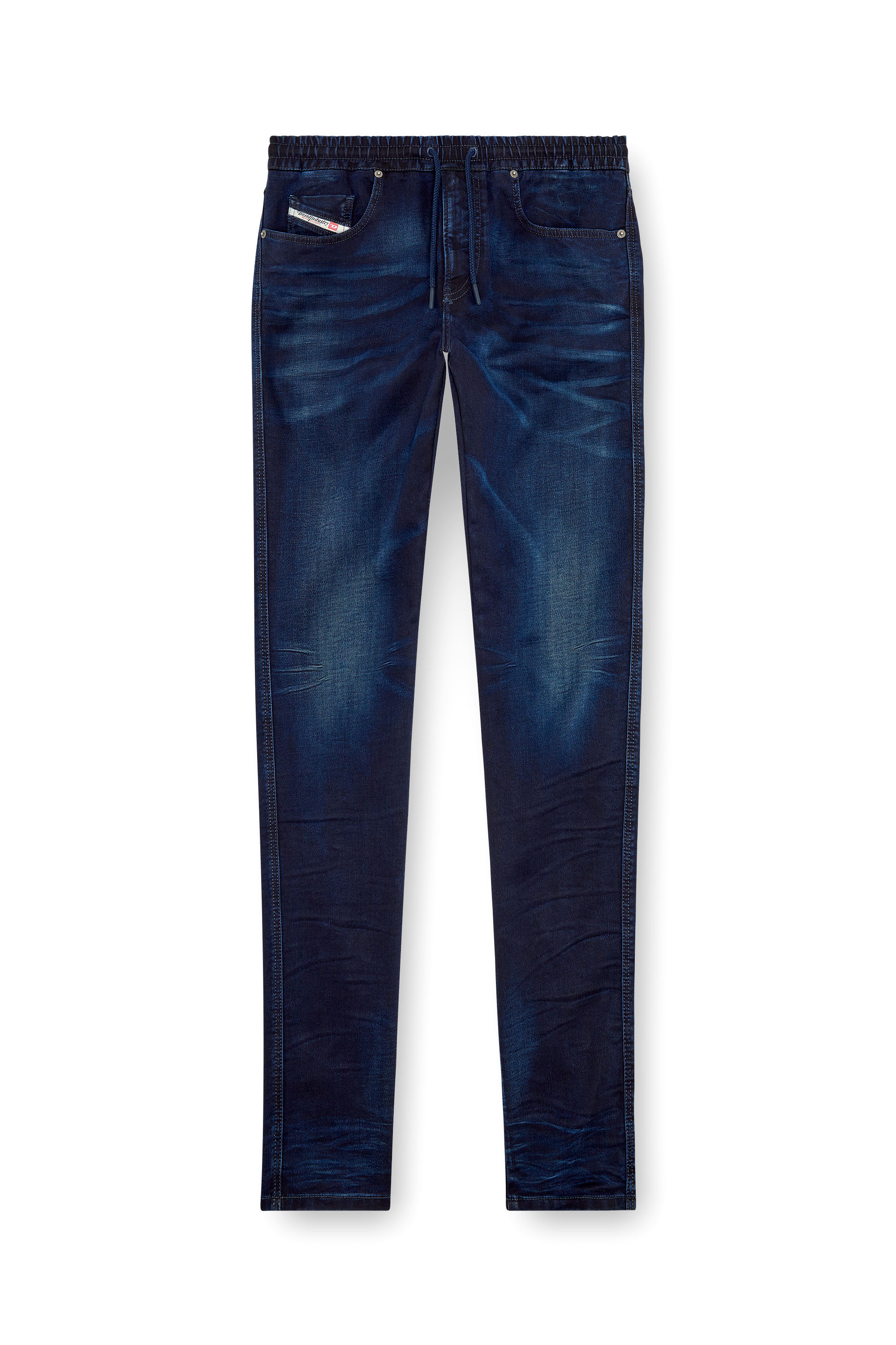 Diesel - Man's Slim 2060 D-Strukt Joggjeans® 09J35, Dark Blue - 3