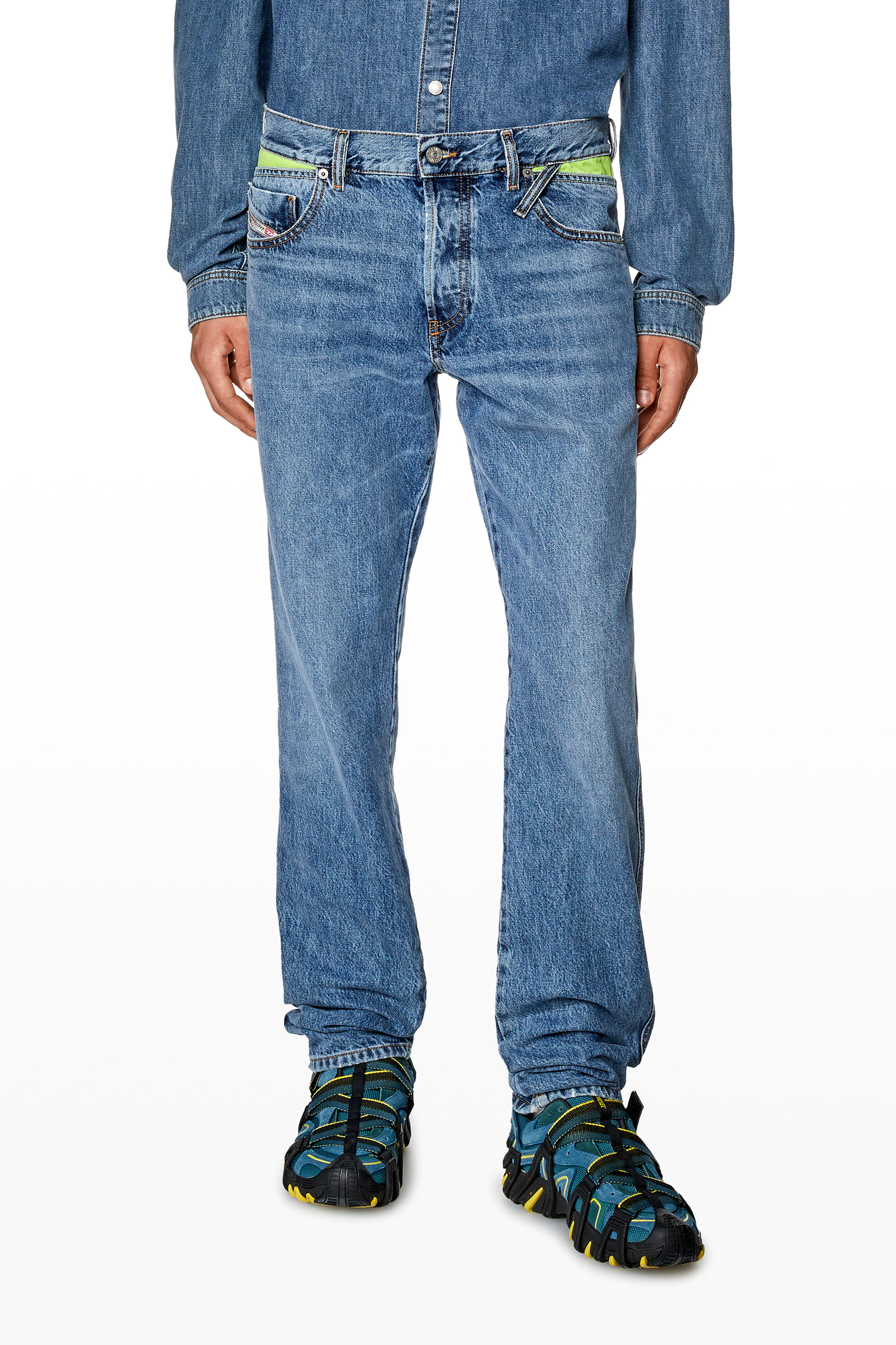 Diesel - Straight Jeans 1995 D-Sark 09G93, Light Blue - Image 2