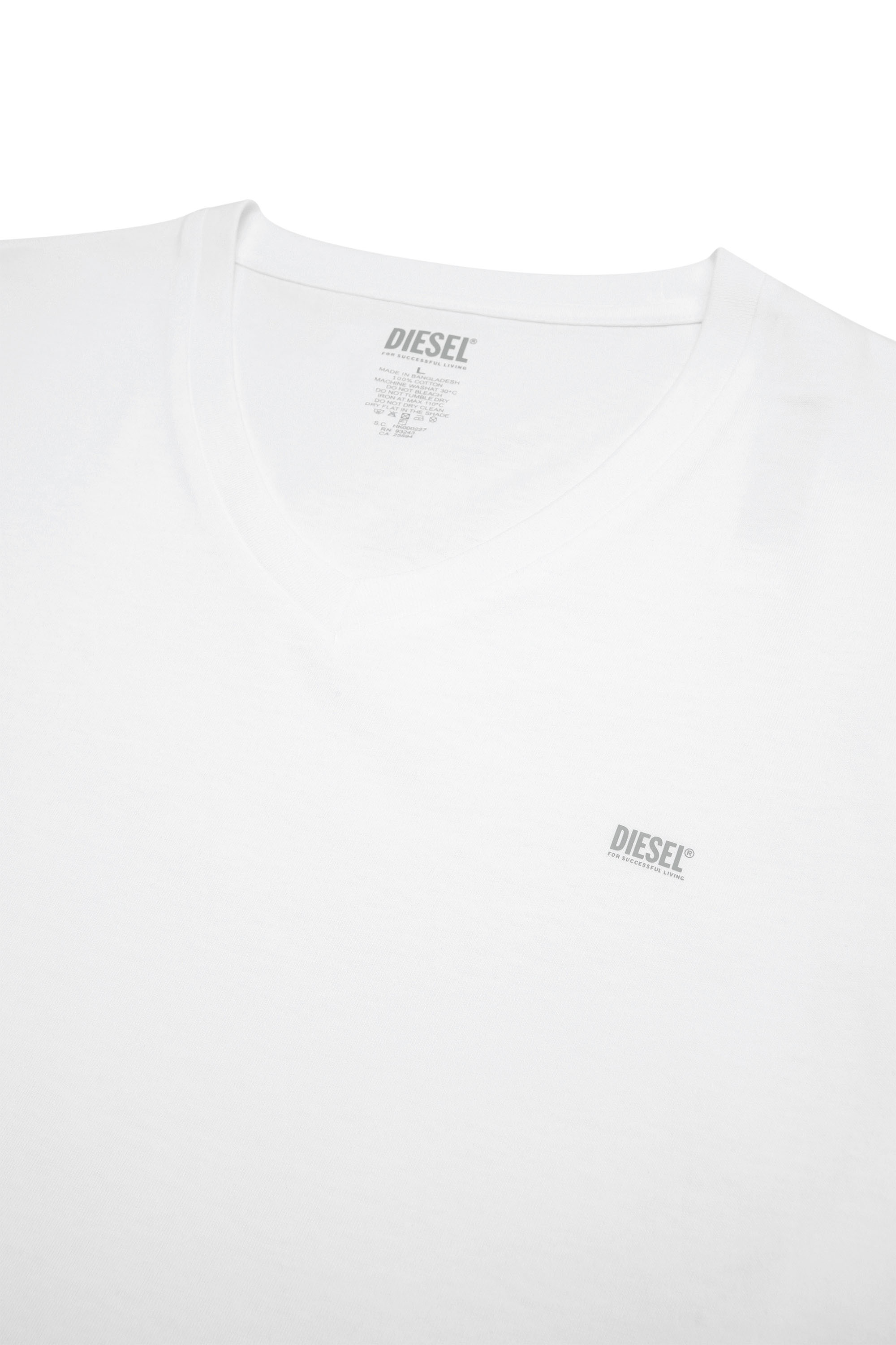 Diesel - UMTEE-MICHAEL-TUBE-TWOPACK, White - Image 4