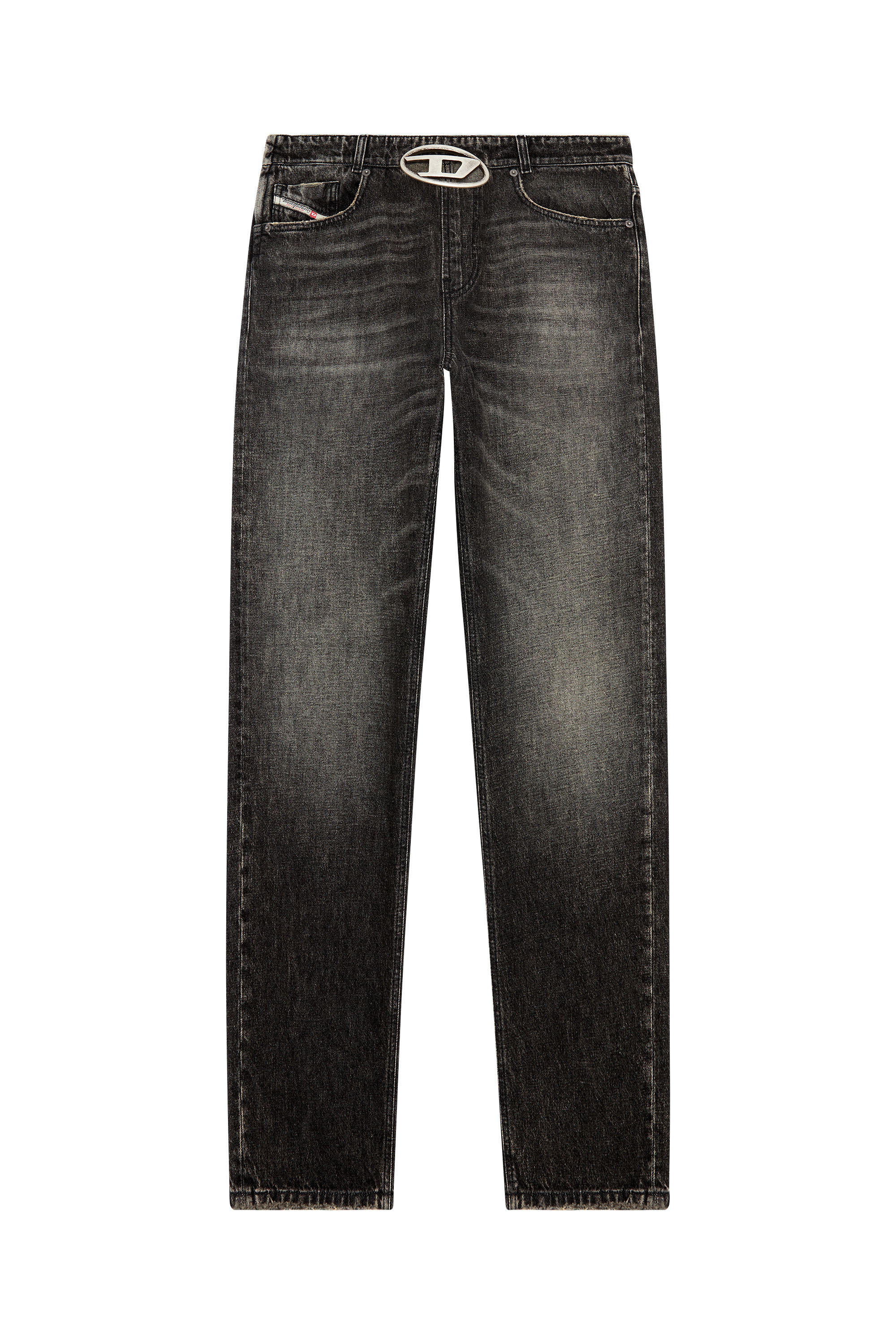 Diesel - Straight Jeans 2010 D-Macs 0JGAE, Black/Dark grey - Image 5