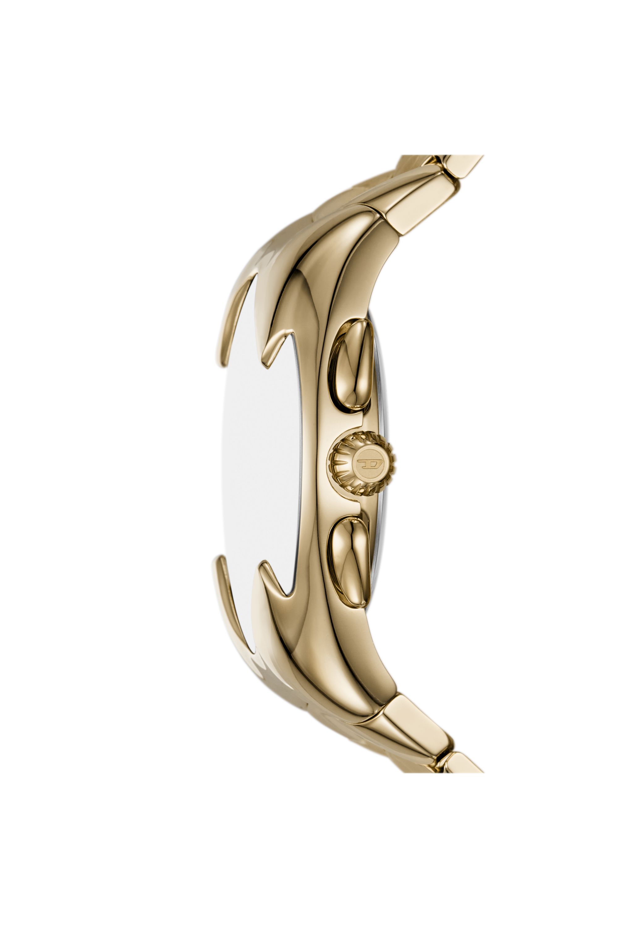 Diesel - DZ4681, Man's Diesel Mercurial Chronograph Gold-Tone Stainless Steel Watch in Gold - 3