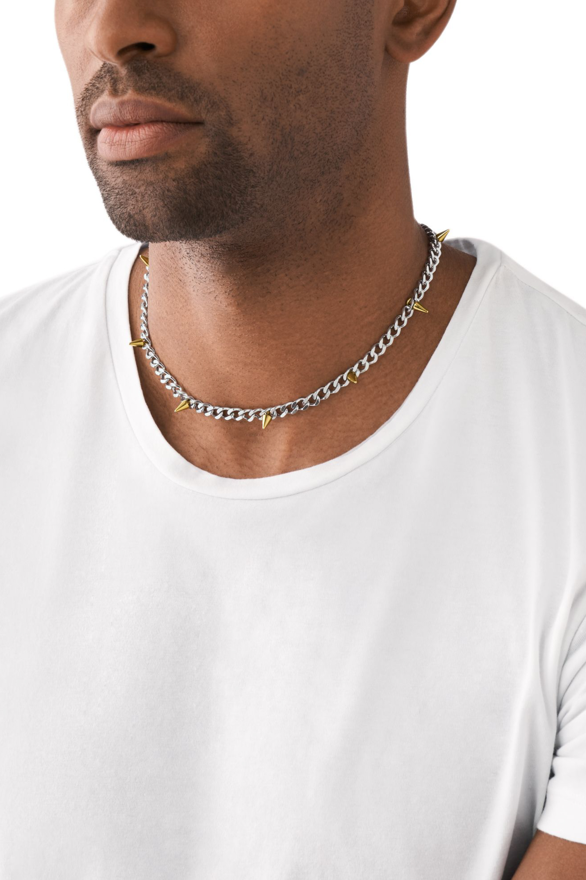 Men\'s Steel, Stainless Necklaces: Chain