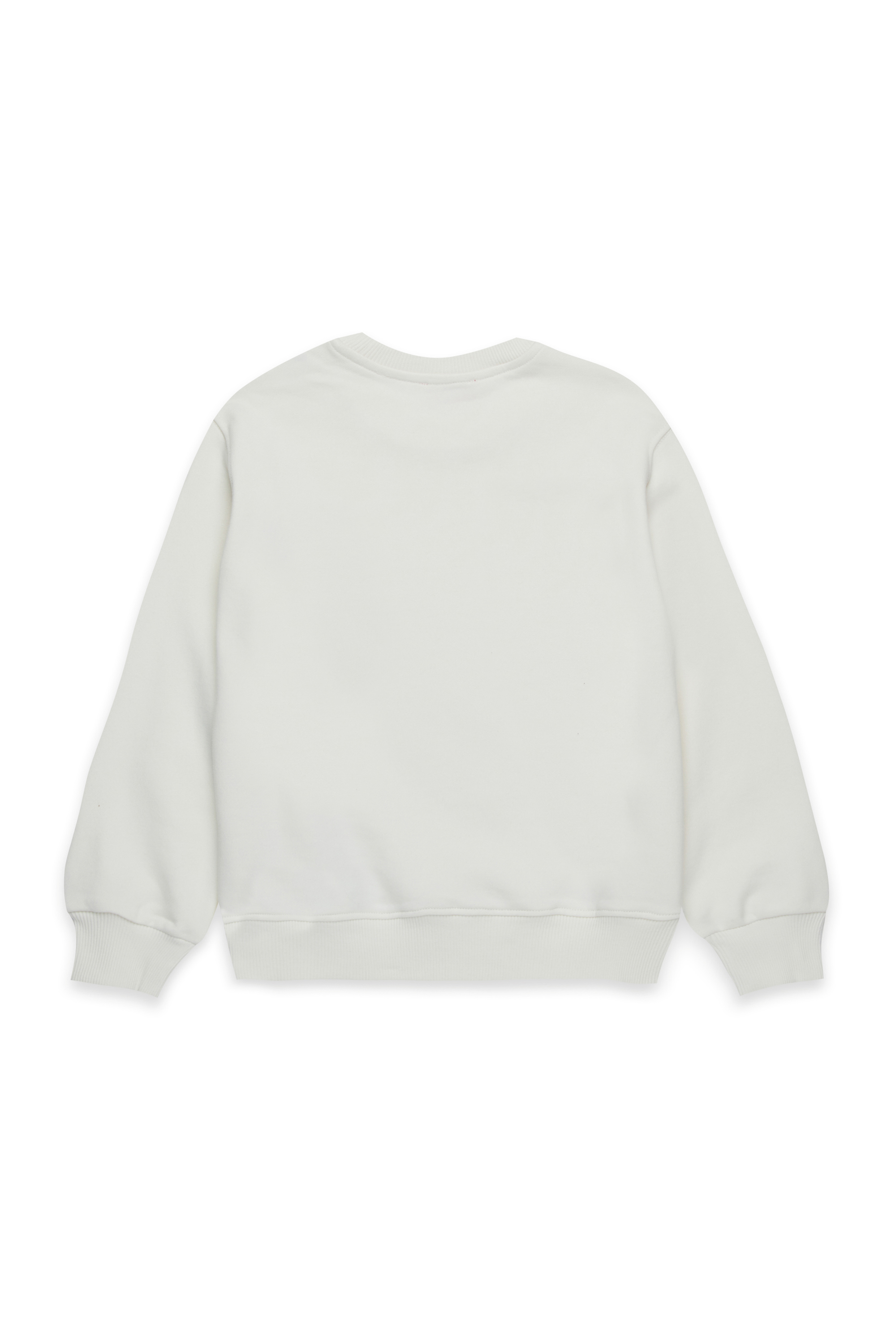 Diesel - SITTIAR, Woman's Sweatshirt with Oval D embroidery in White - 2