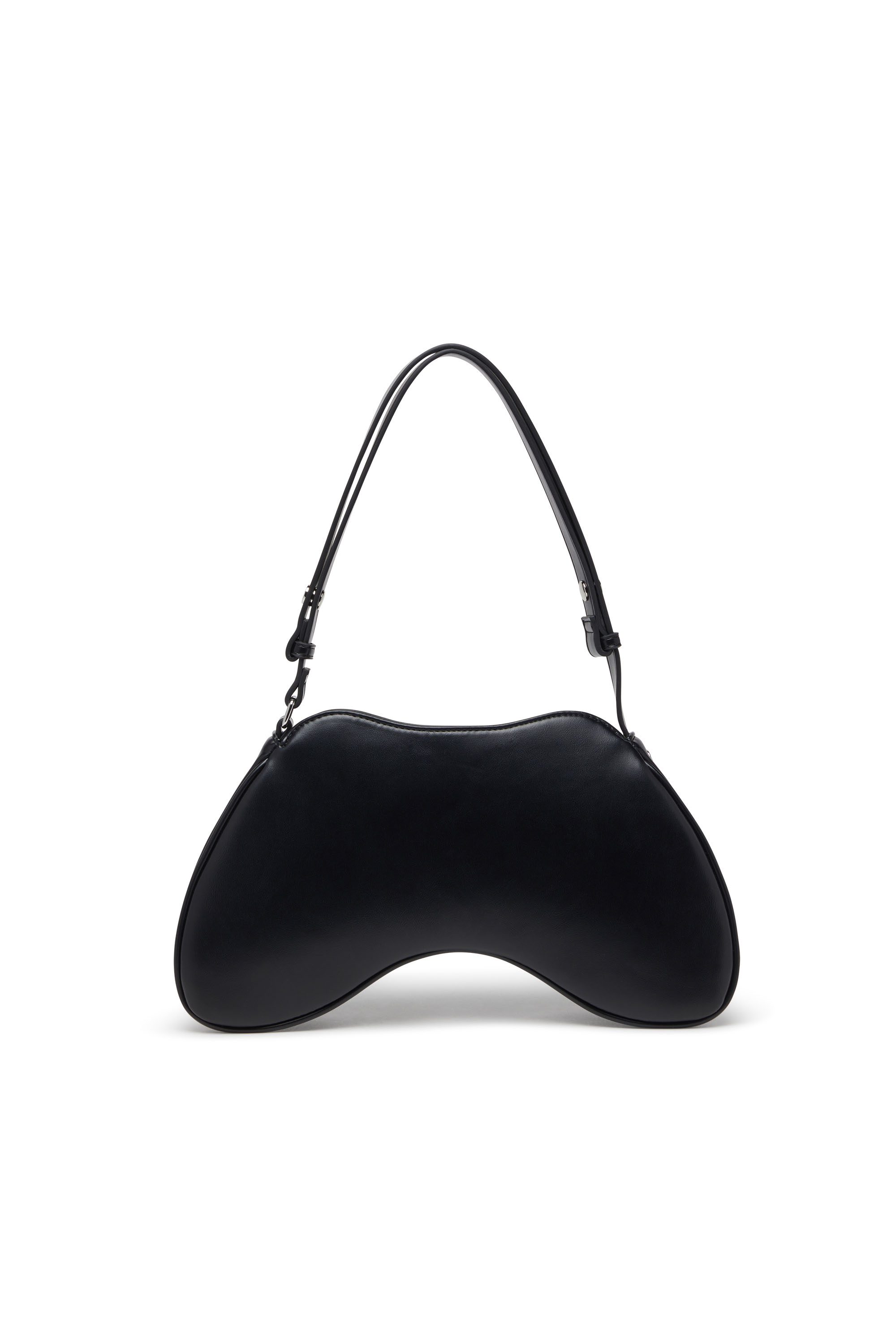 Diesel - PLAY SHOULDER, Woman's Play-Shoulder bag in PU in Black - 2
