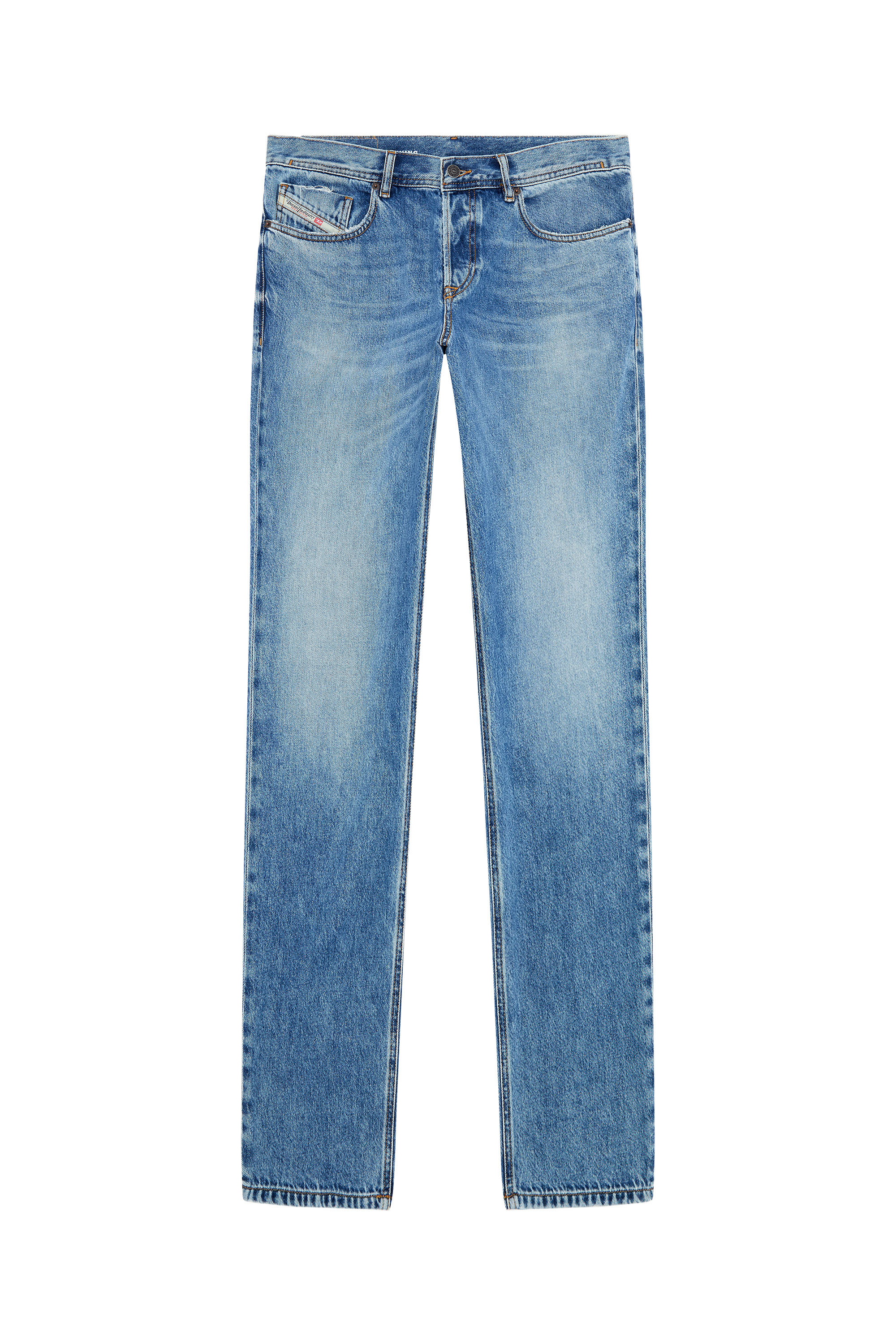 Diesel - Man Tapered Jeans 2023 D-Finitive 09H95, Medium blue - Image 5