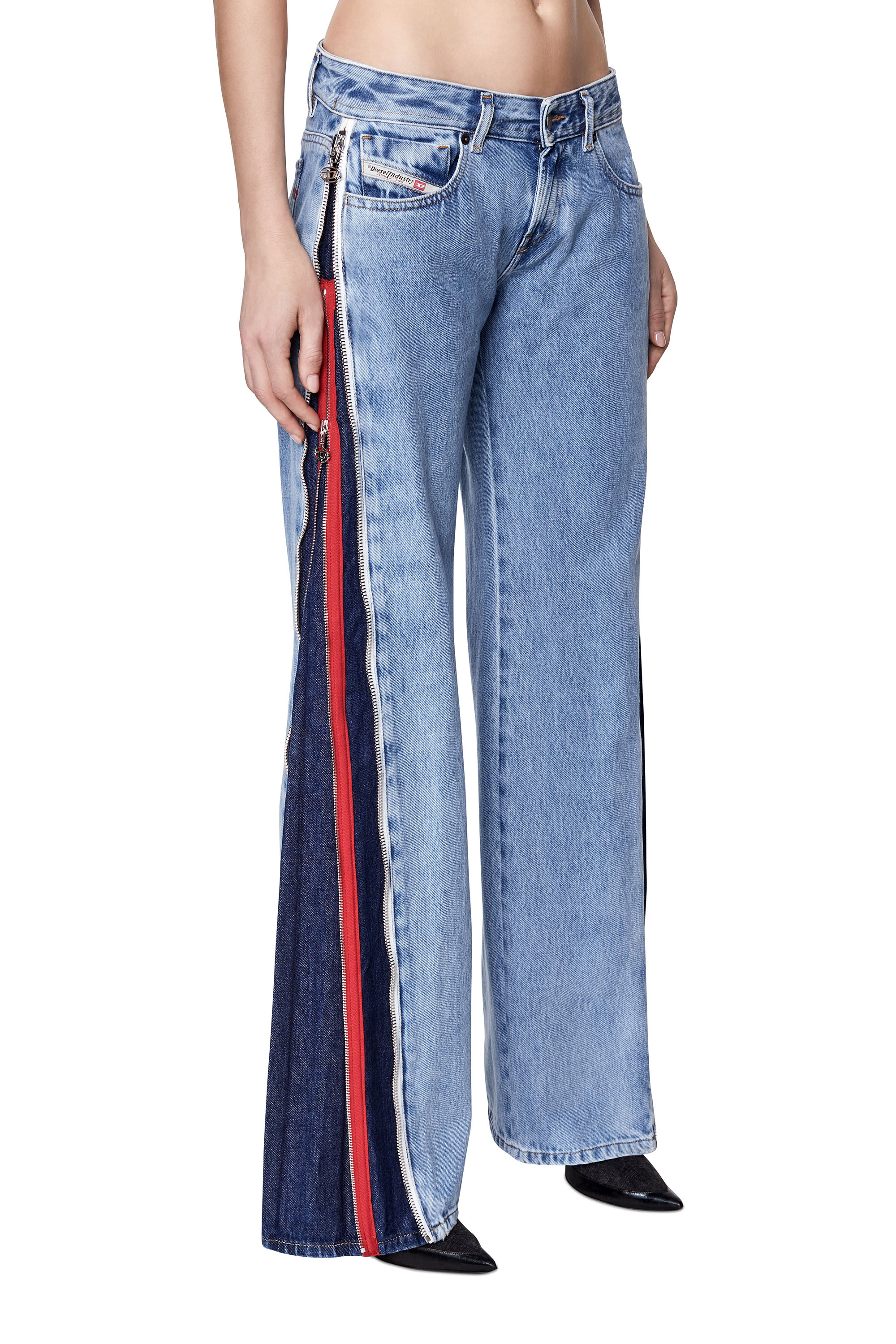 Diesel - 2002 09D17 Straight Jeans, Light Blue - Image 4