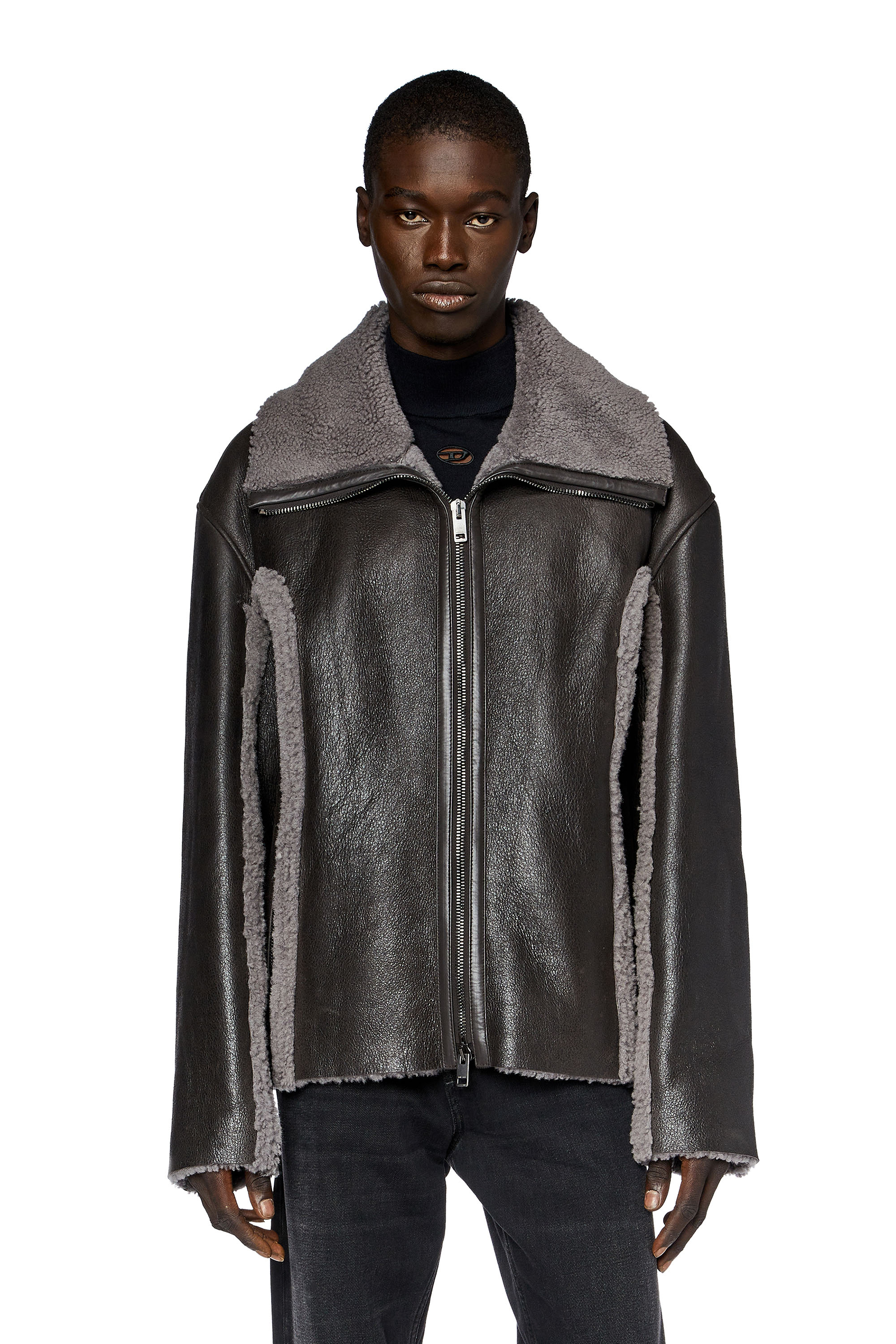 Diesel - L-BROWNY, Brown - Image 1