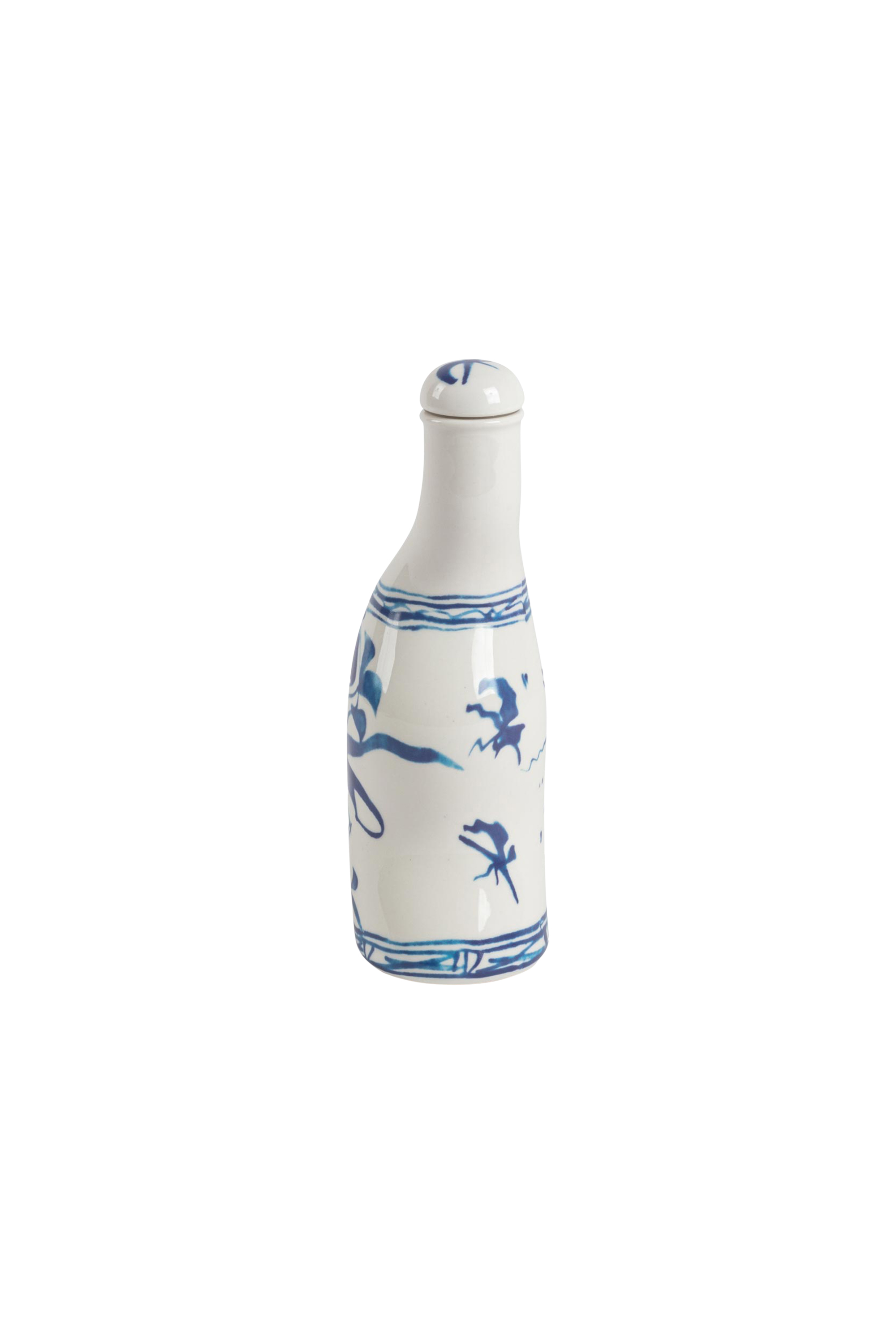 Diesel - 11287 PORCELAIN BOTTLE FOR SEASONING "CL, Unisex's Porcelain bottle for seasoning in White/Blue - 3