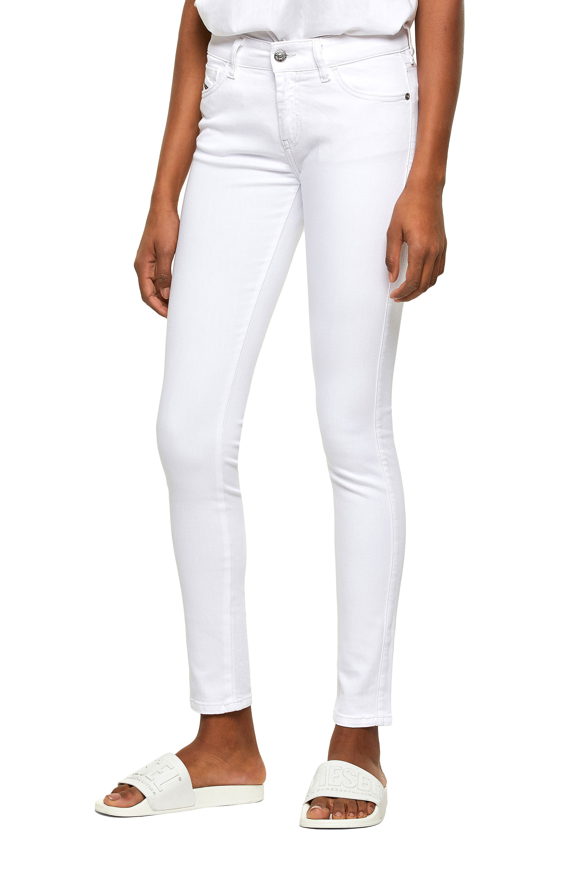 Slandy 086AC, White - Jeans