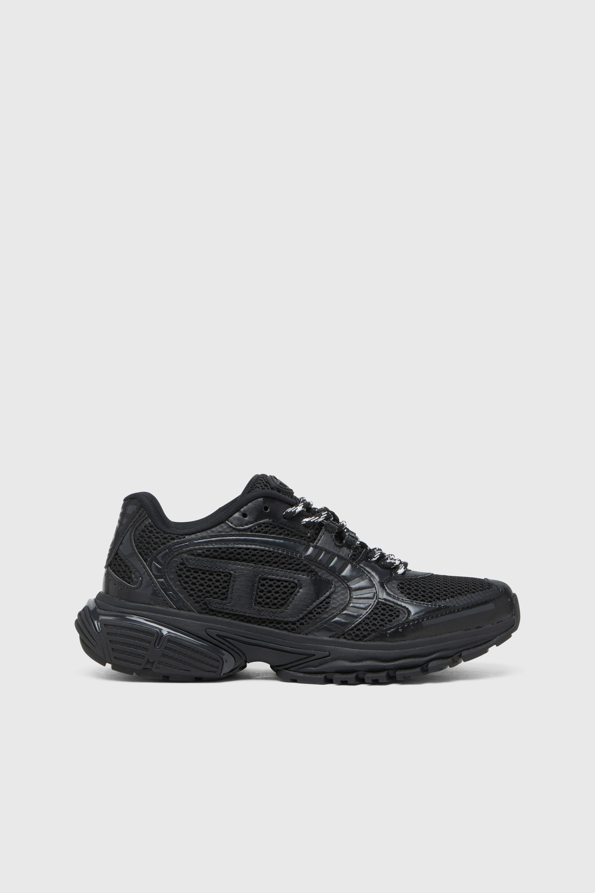 S-Pro-V-Dense-Monochrome mesh sneakers with Oval D logo