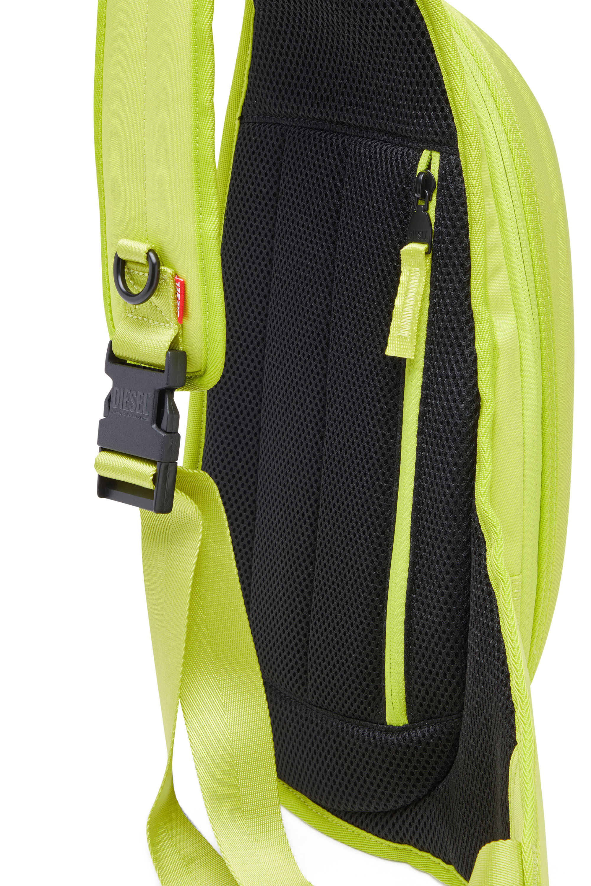 Diesel - 1DR-POD SLING BAG, Yellow Fluo - Image 3