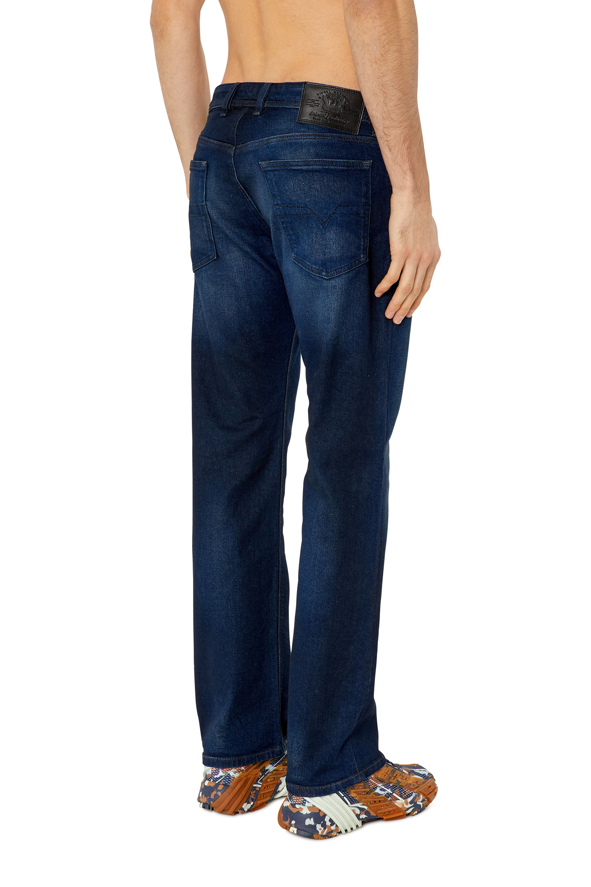 Diesel - Straight Jeans Waykee E814W, Man's Straight Jeans - Waykee in Medium blue - 4