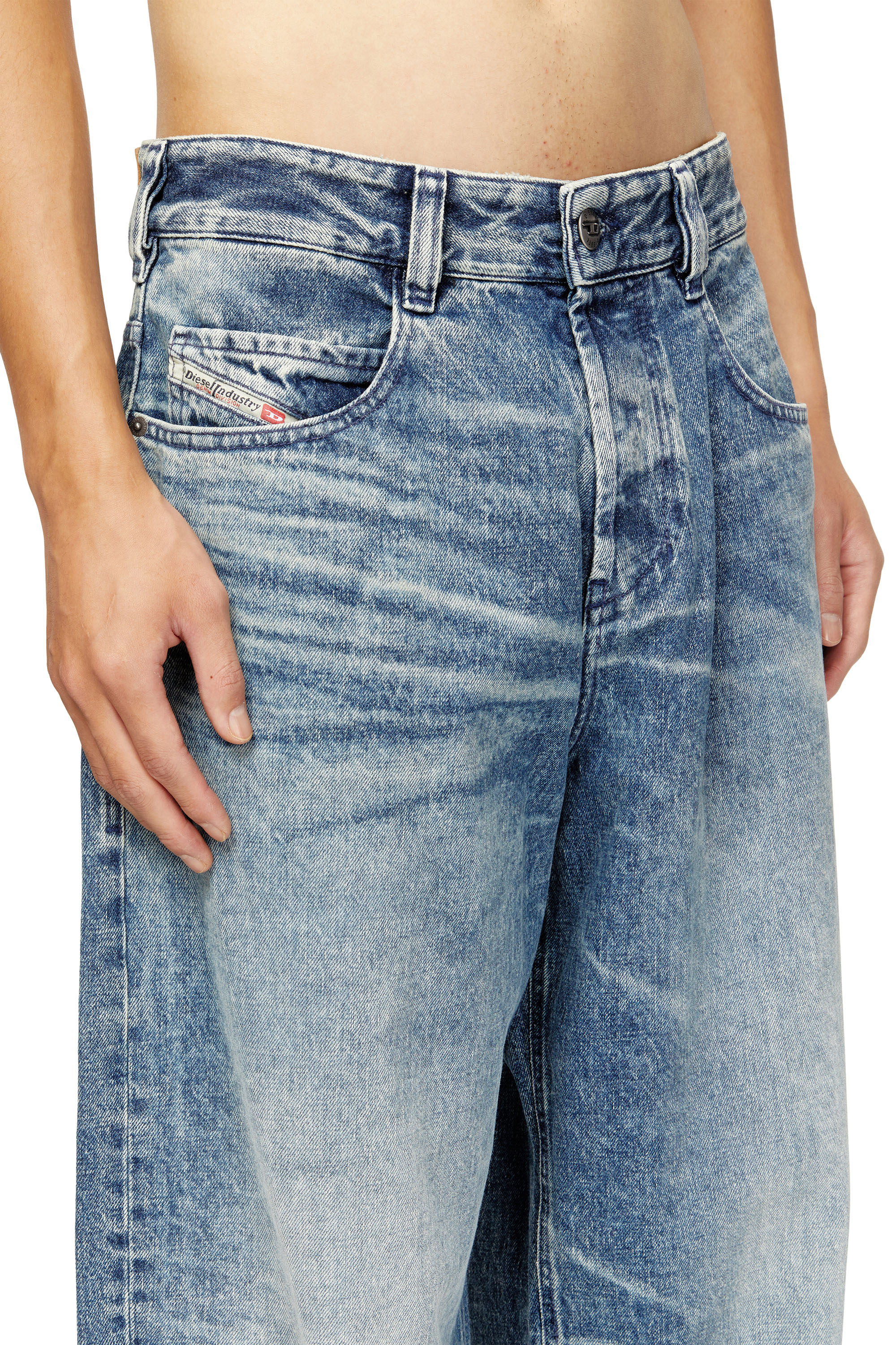 Diesel - Unisex's Relaxed Jeans 1997 D-Enim 007DA, Light Blue - 4