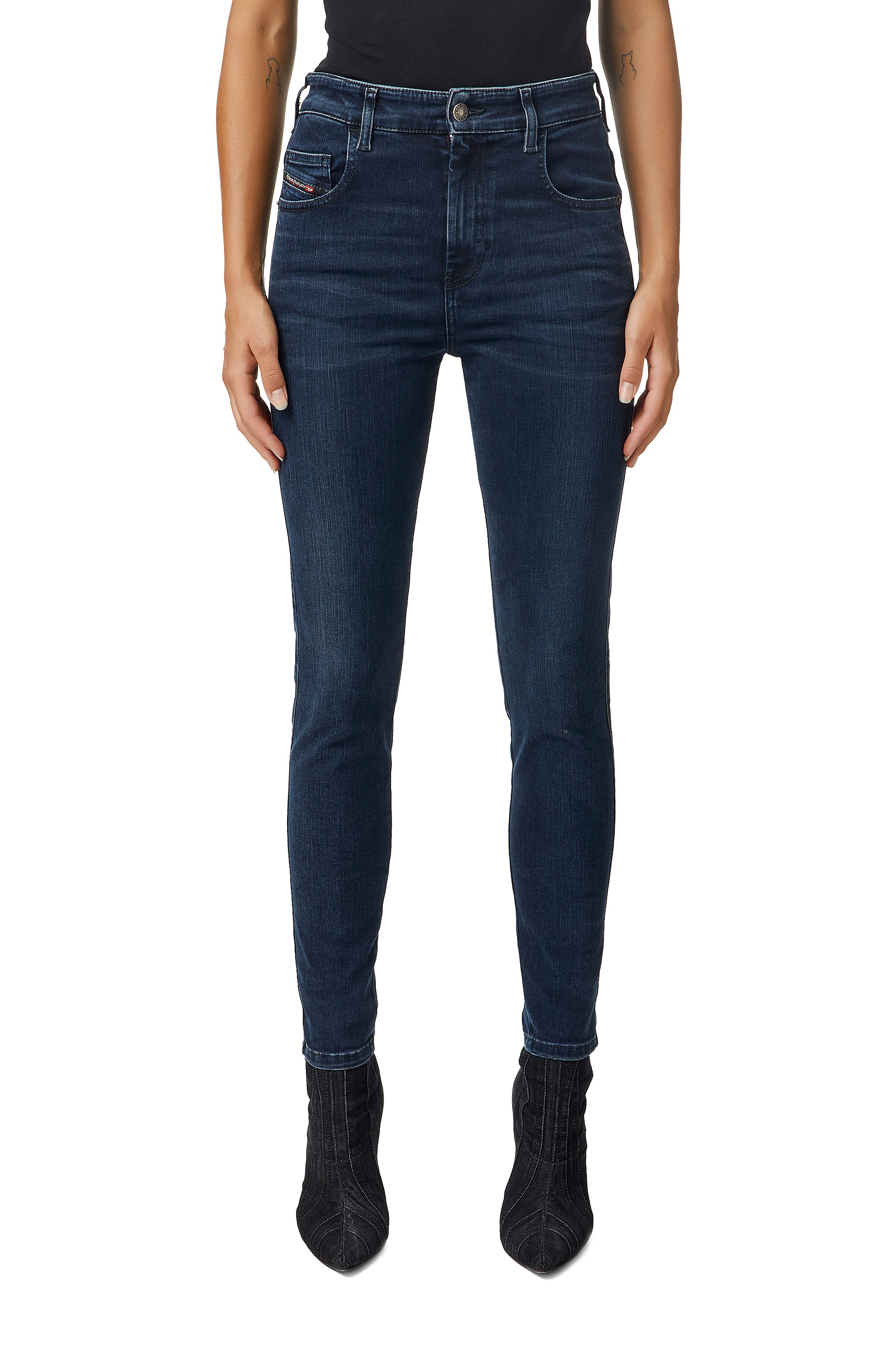 Slandy High 009QF, Dark Blue - Jeans