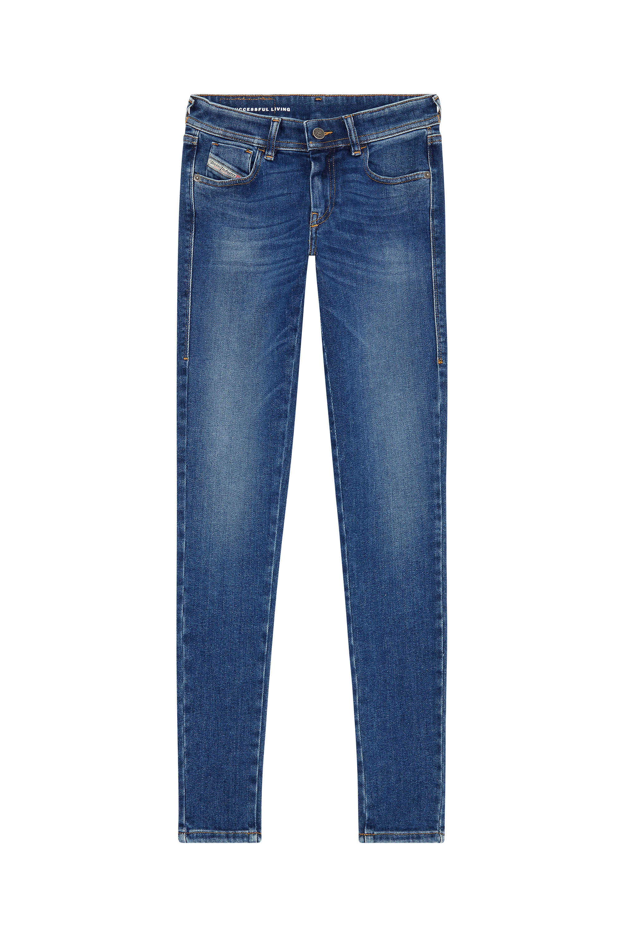 Diesel - Super skinny Jeans 2018 Slandy-Low 09F86, Medium blue - Image 5