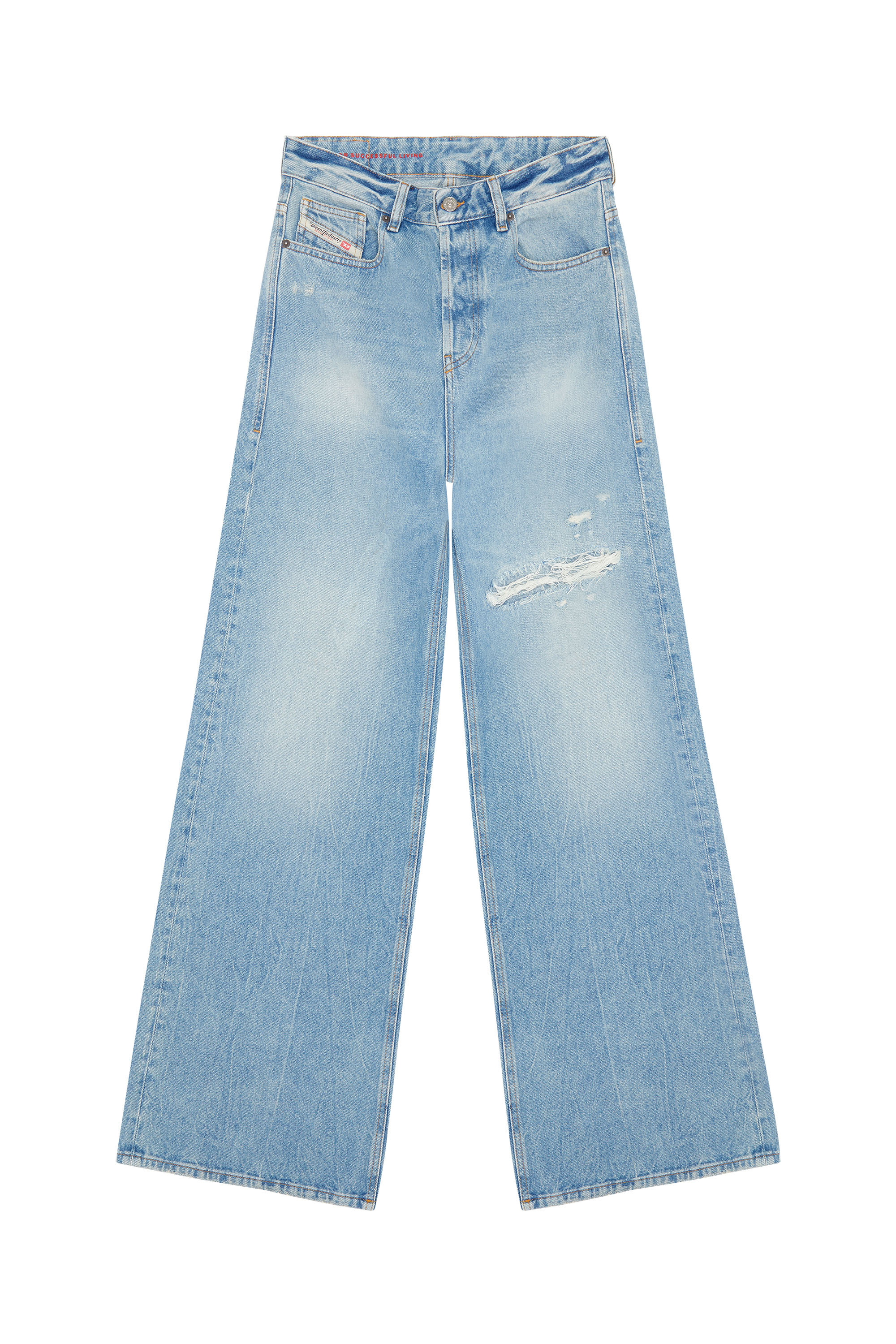Diesel - 1996 D-Sire 09E25 Straight Jeans, Light Blue - Image 6