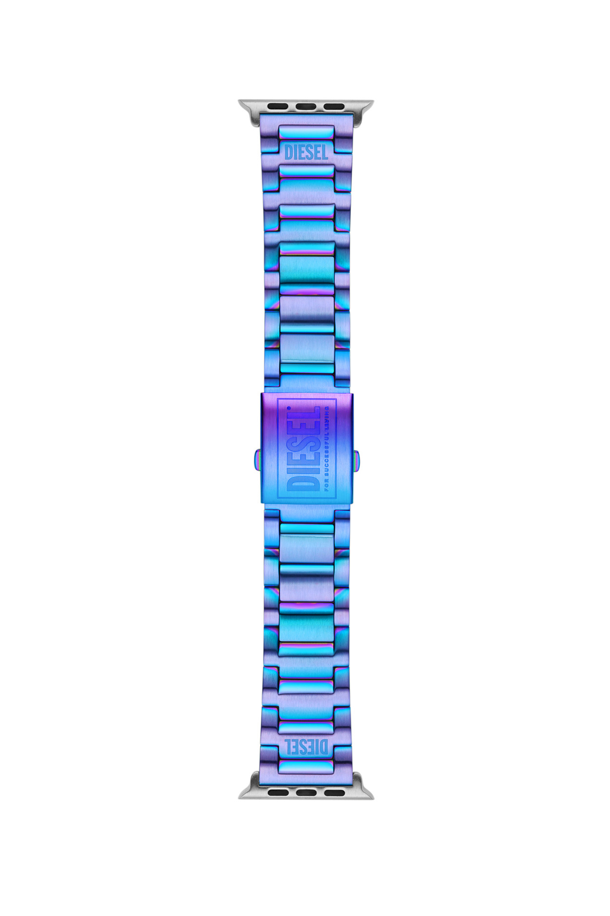 Diesel - DSS007, Unisex's Stainless steel band for Apple watch®, 42mm, 44mm, 45mm in Blue - 1