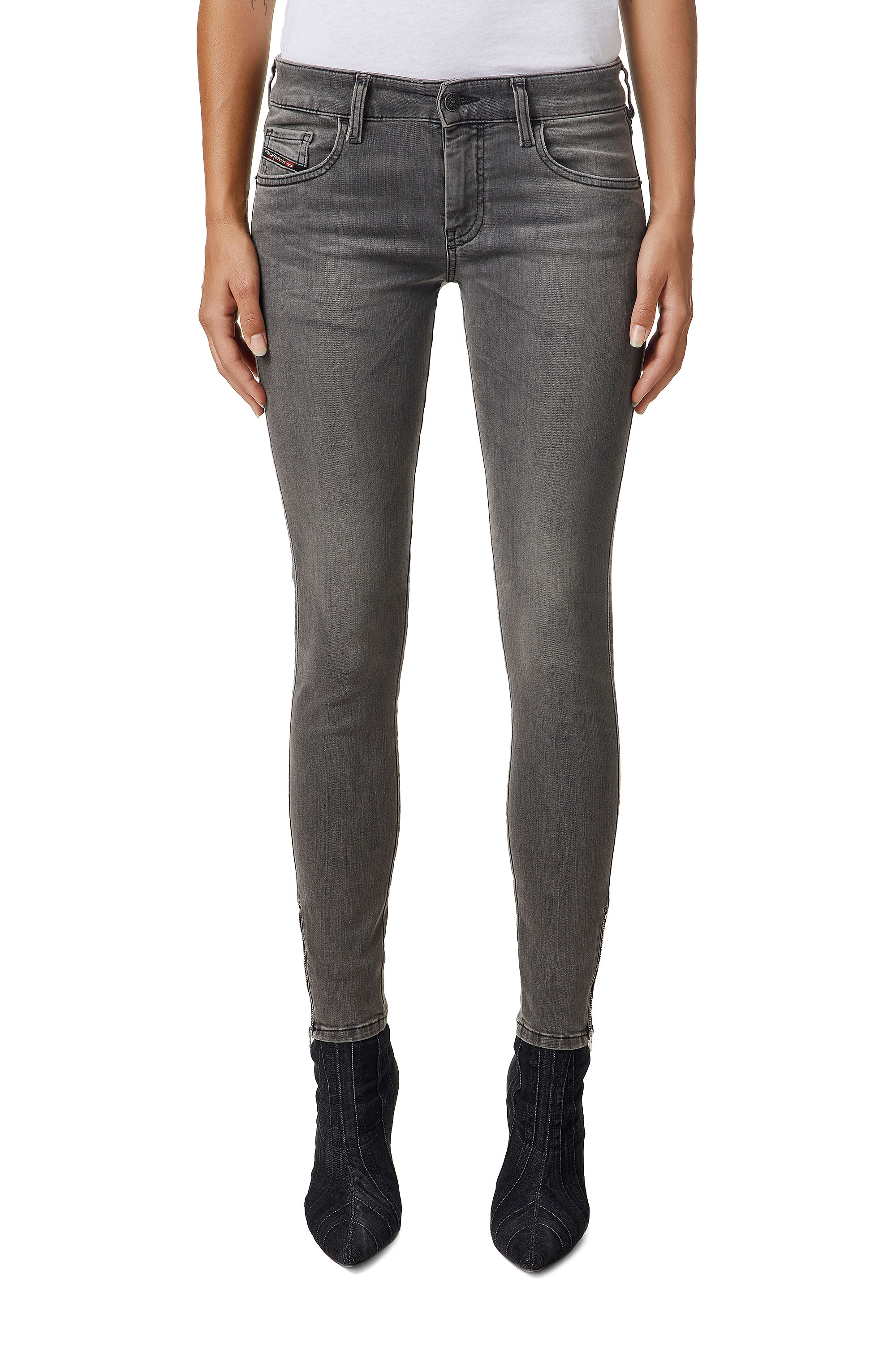 Slandy Low 069XW, Black/Dark grey - Jeans