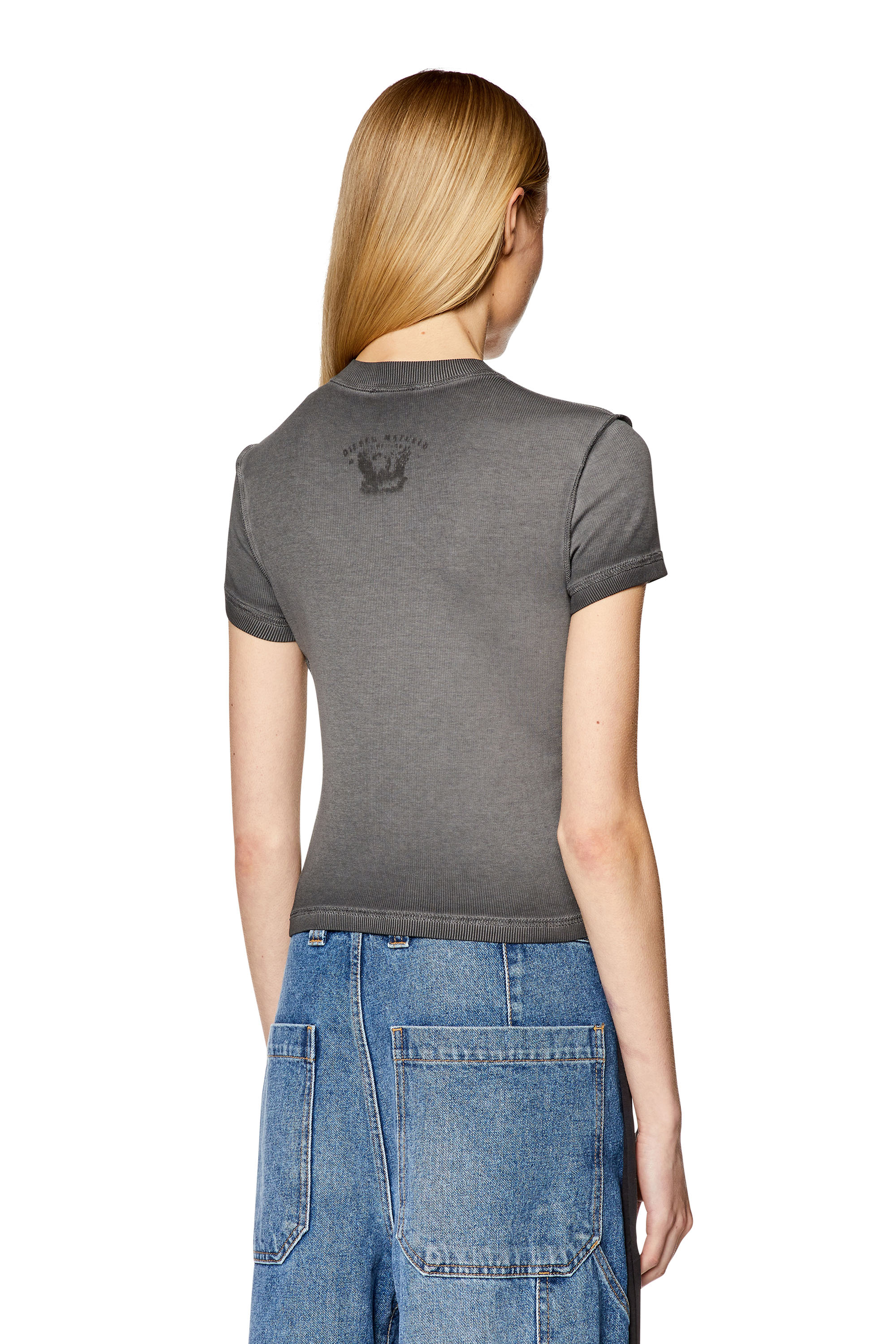 Diesel - T-SKINZY-L1, Dark grey - Image 4