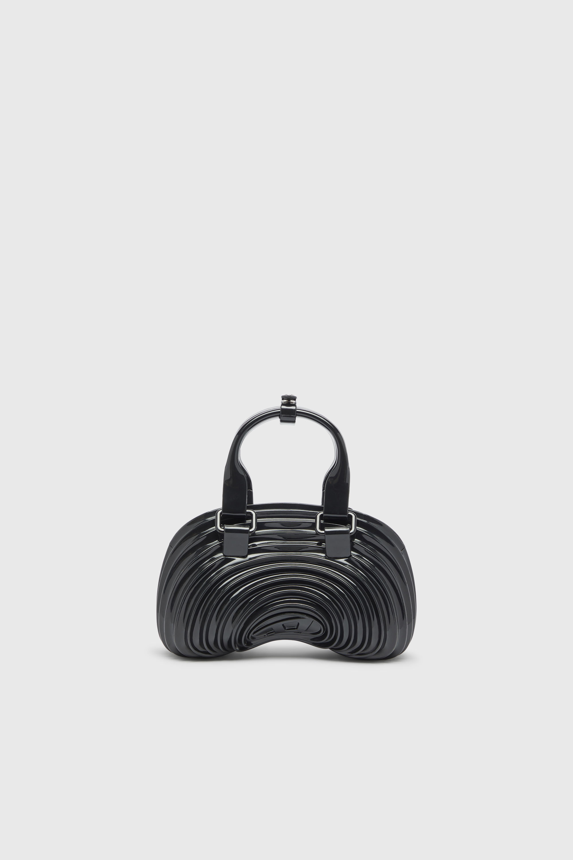 Diesel - MELISSA QUANTUM DOME, Woman's Quantum Dome - Handbag in Melflex&reg; in Black - 2