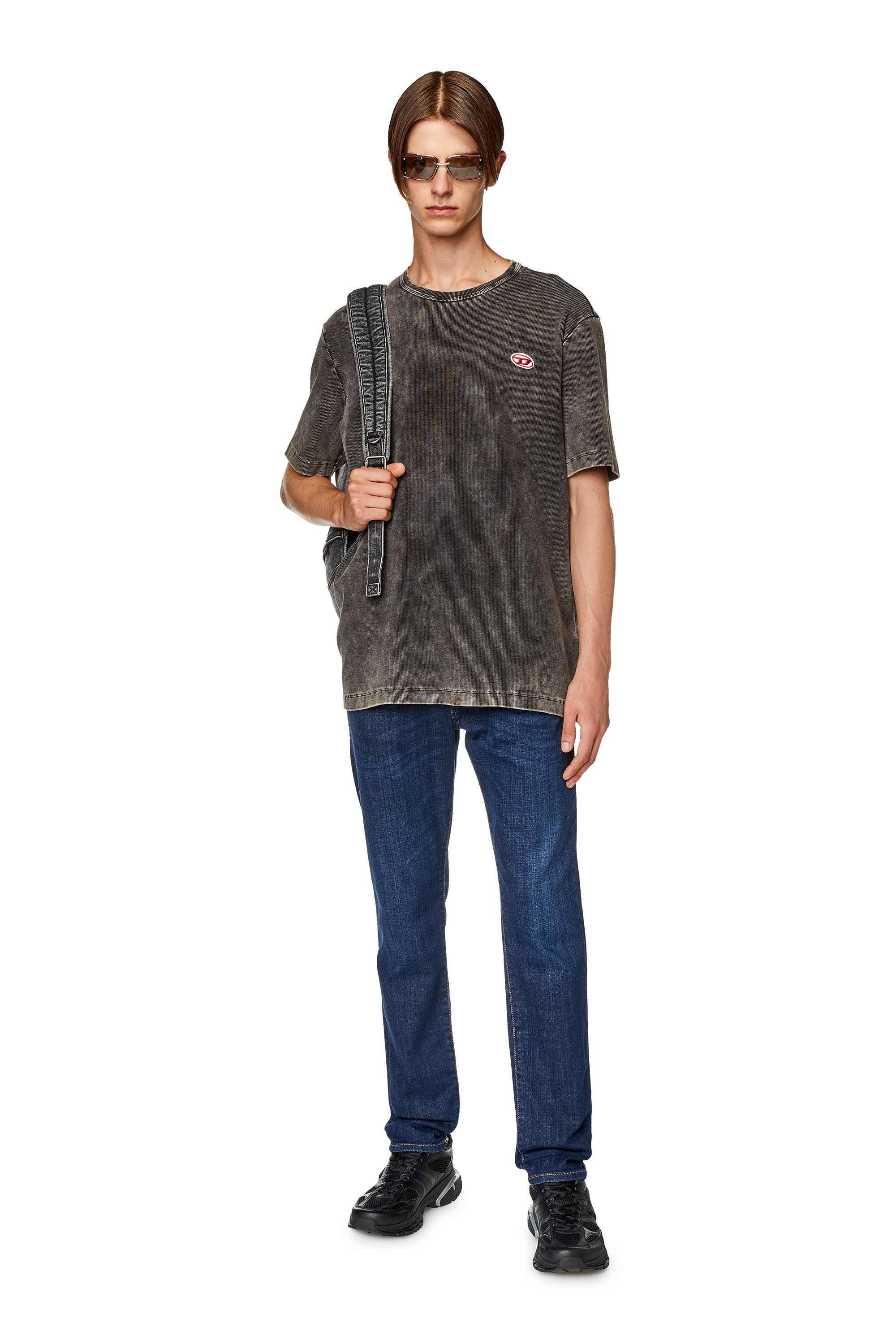 Diesel - Slim Jeans 2019 D-Strukt 09F89, Dark Blue - Image 1