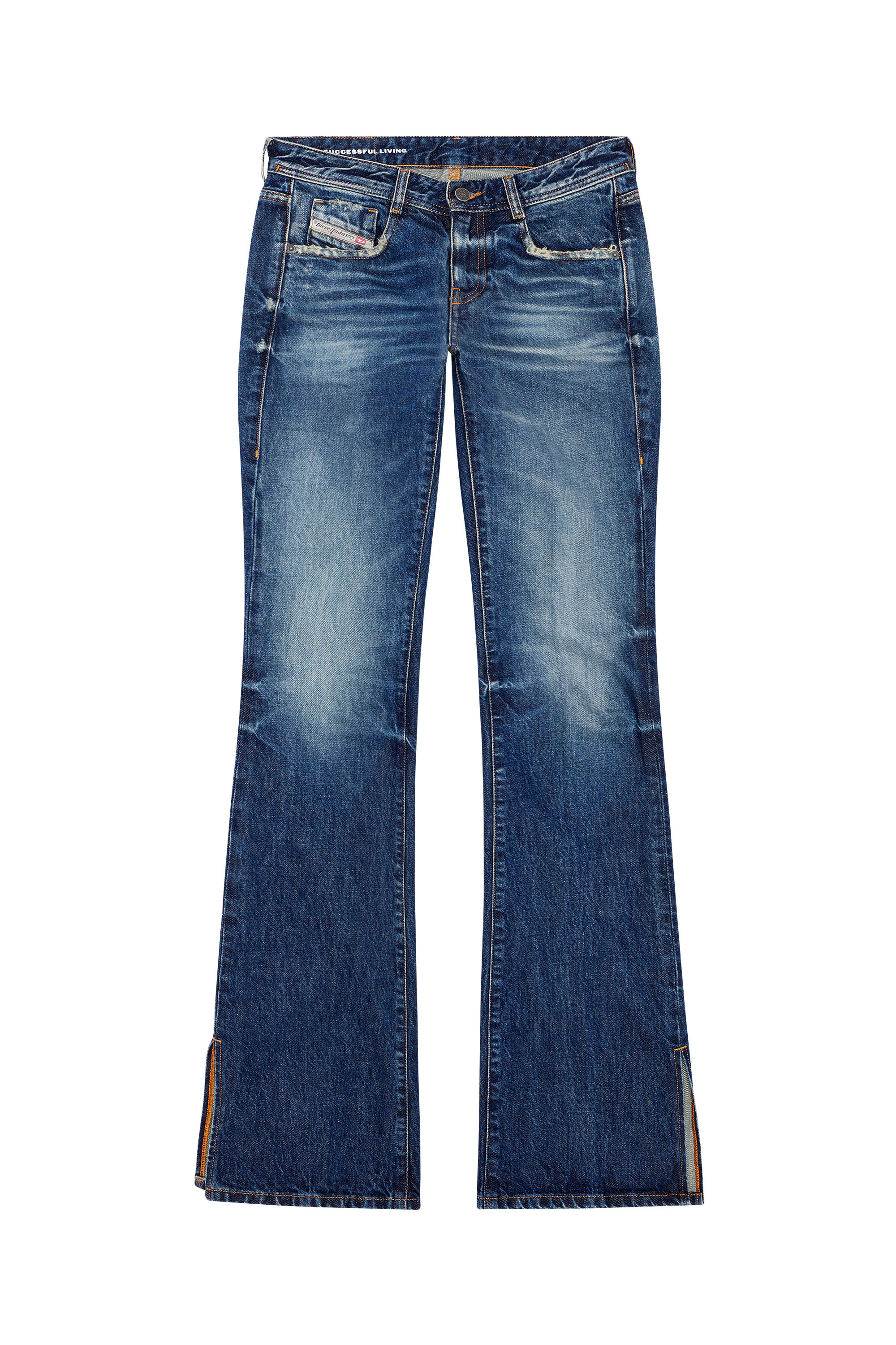 Diesel - Bootcut and Flare Jeans 1969 D-Ebbey 09G92, Dark Blue - Image 5
