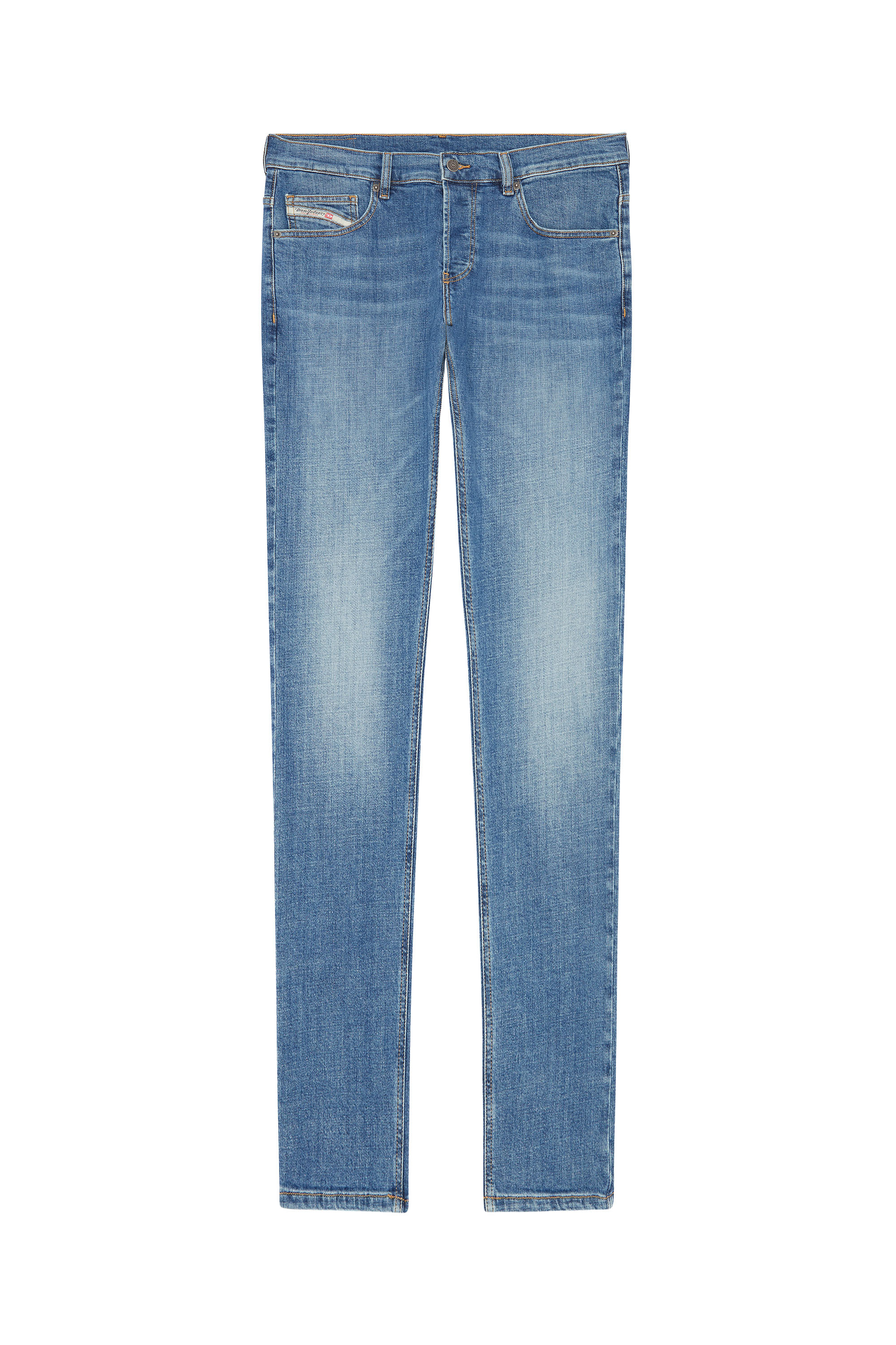 Diesel - D-Luster 0IHAT Slim Jeans, Medium blue - Image 6