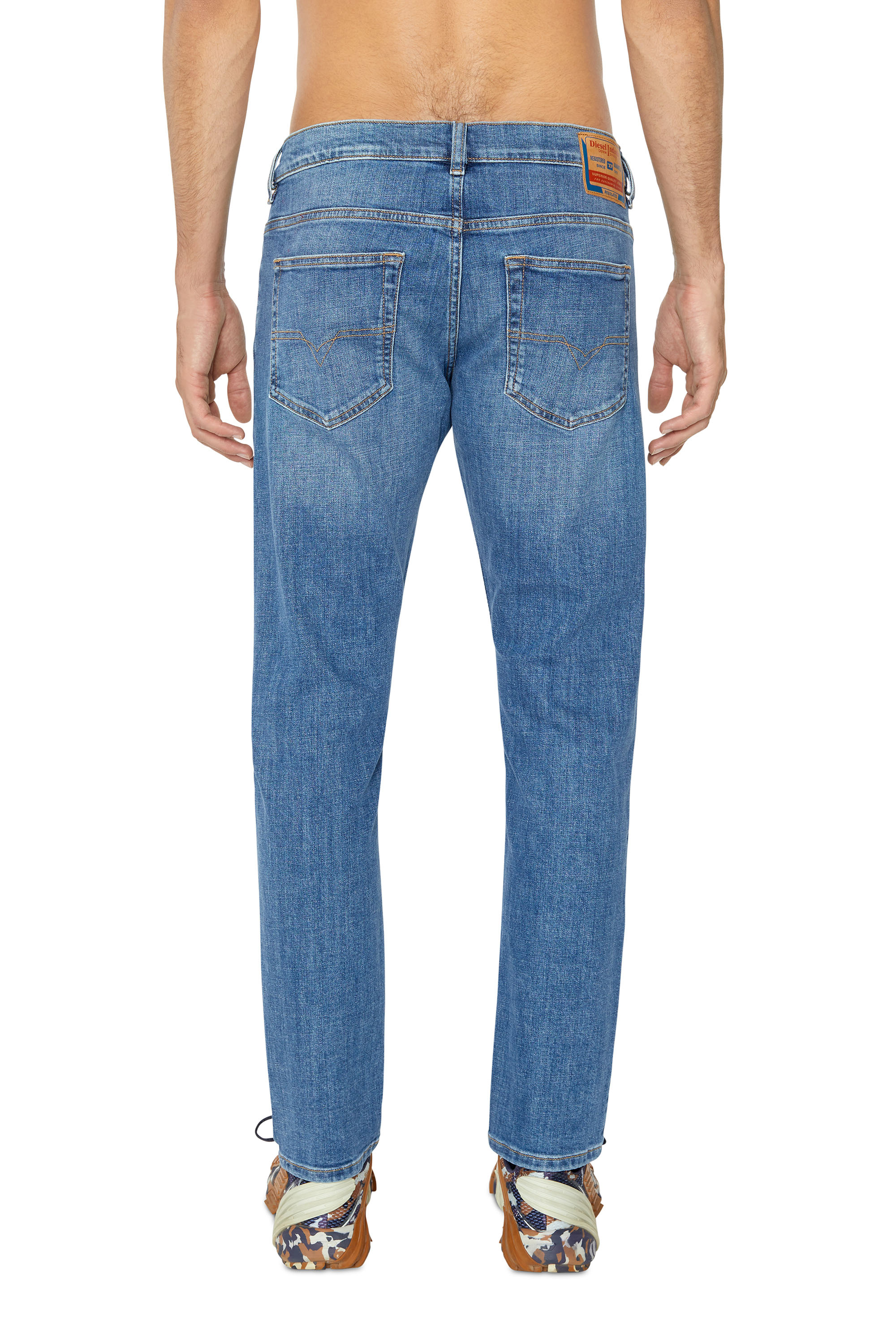 Diesel - D-Luster 0IHAT Slim Jeans, Medium blue - Image 2