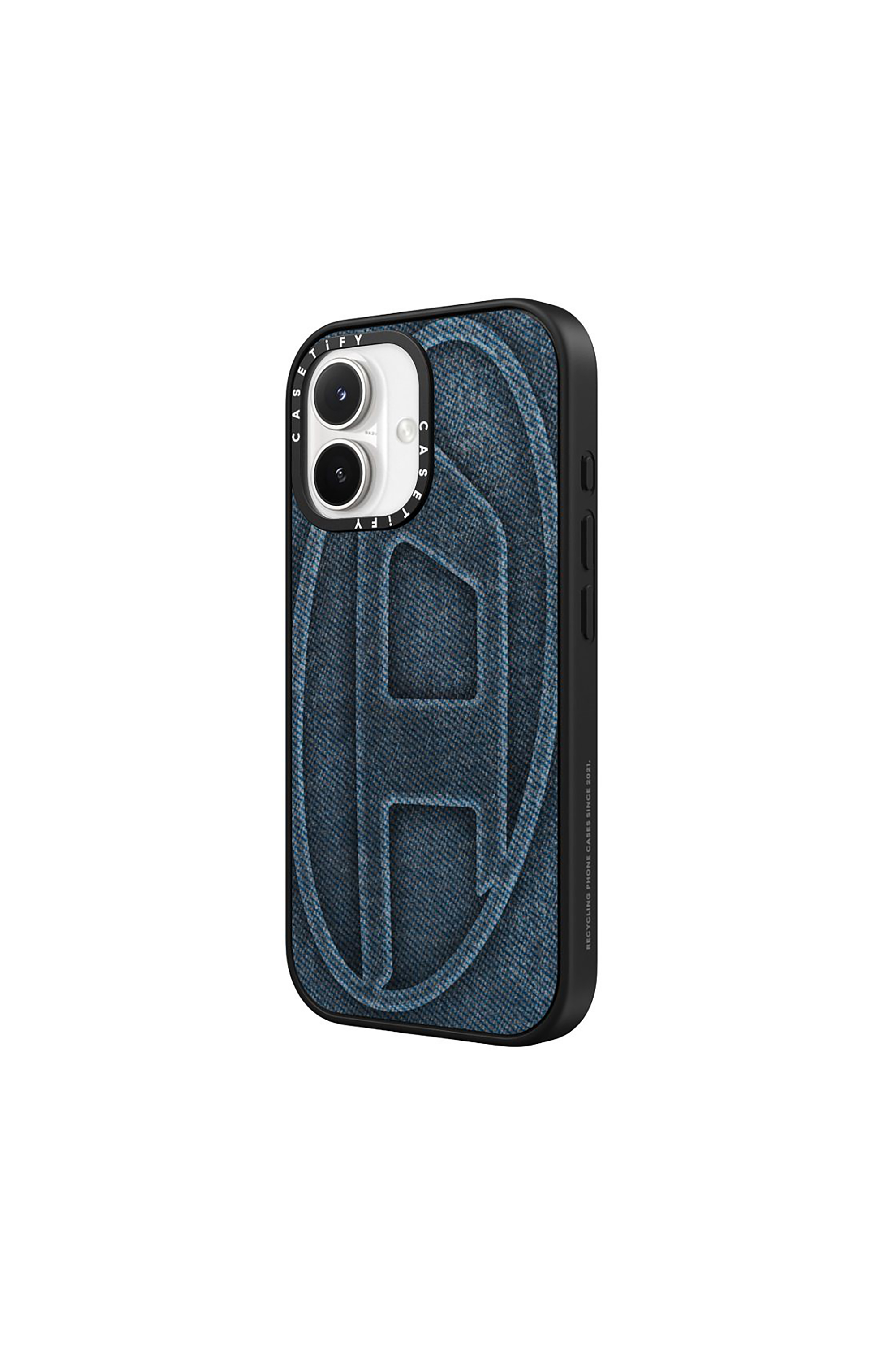 Diesel - 60581 MOULDED CASE, Unisex's Oval D impact case for iPhone 17 in Blue - 2