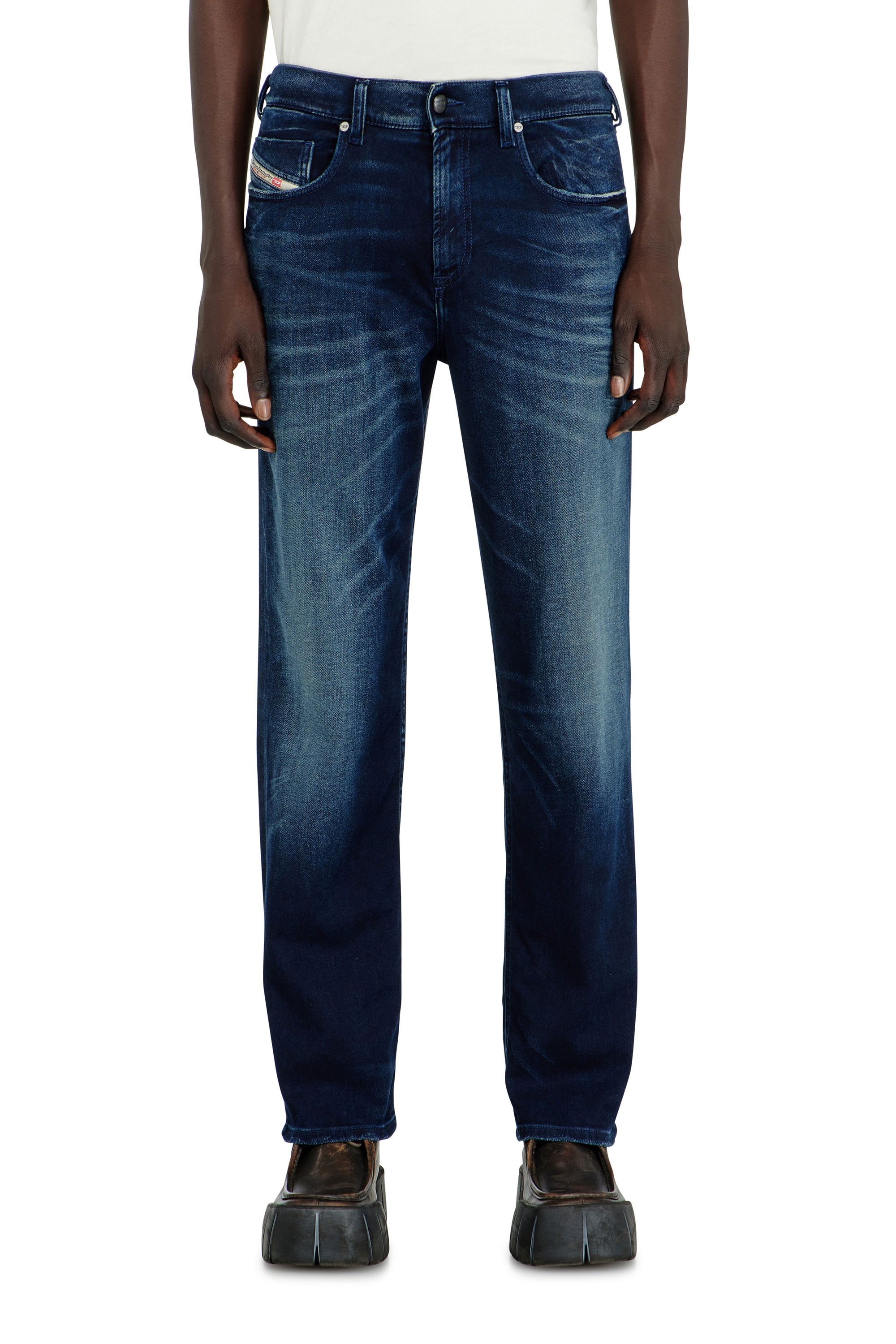 Diesel - Man's Regular 2090 D-Veekley Joggjeans&reg; 09P93, Dark Blue - 3