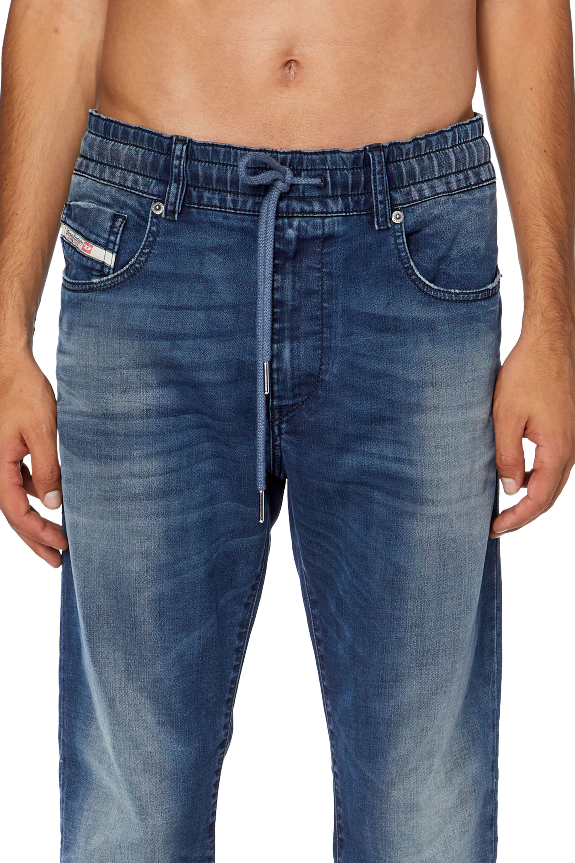 Diesel - Slim 2060 D-Strukt Joggjeans® 068FT, Dark Blue - Image 4