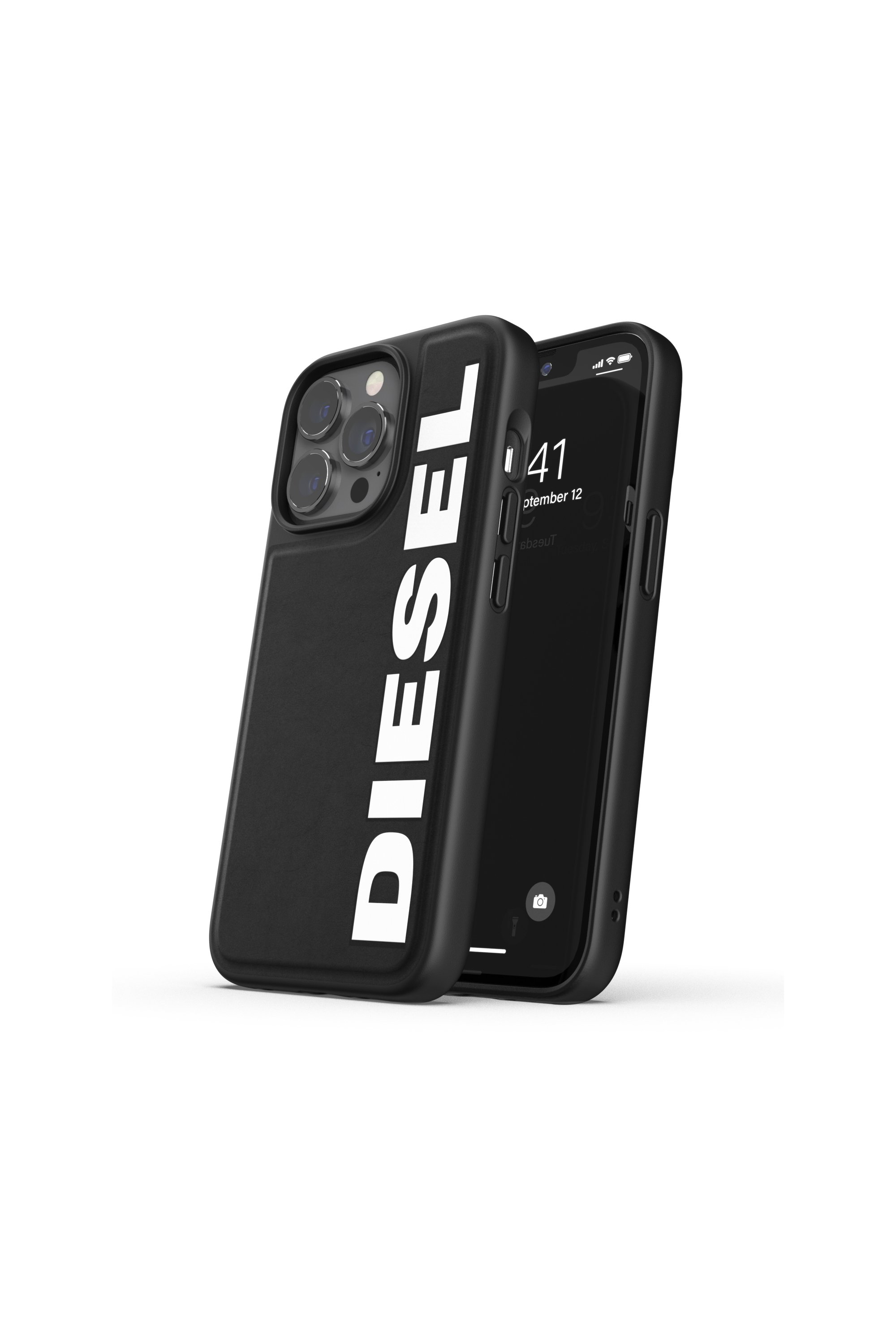 Diesel - 47154 STANDARD CASE, Unisex's Moulded case core for iPhone 13/13Pro in Black - 3